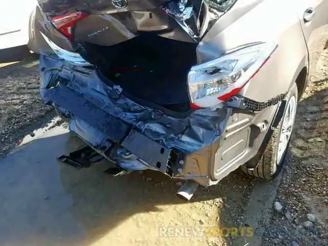 9 Photograph of a damaged car 2T1BURHE5KC188444 TOYOTA COROLLA 2019