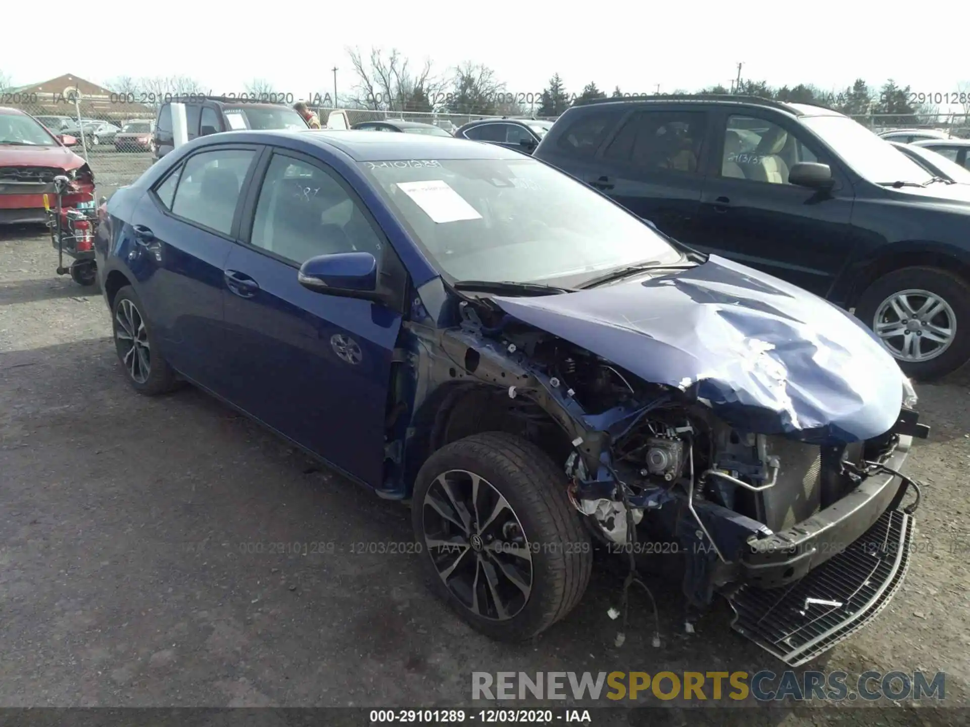 1 Photograph of a damaged car 2T1BURHE5KC190226 TOYOTA COROLLA 2019