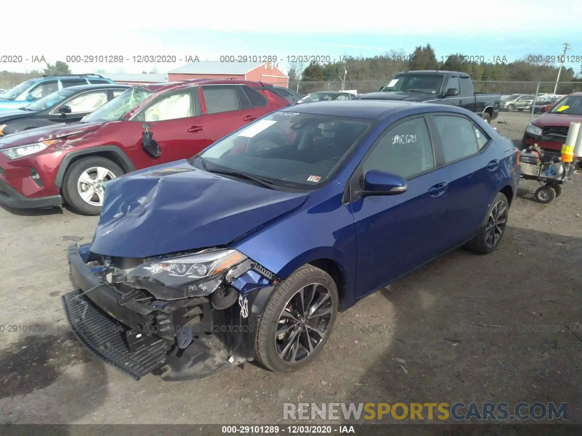 2 Photograph of a damaged car 2T1BURHE5KC190226 TOYOTA COROLLA 2019