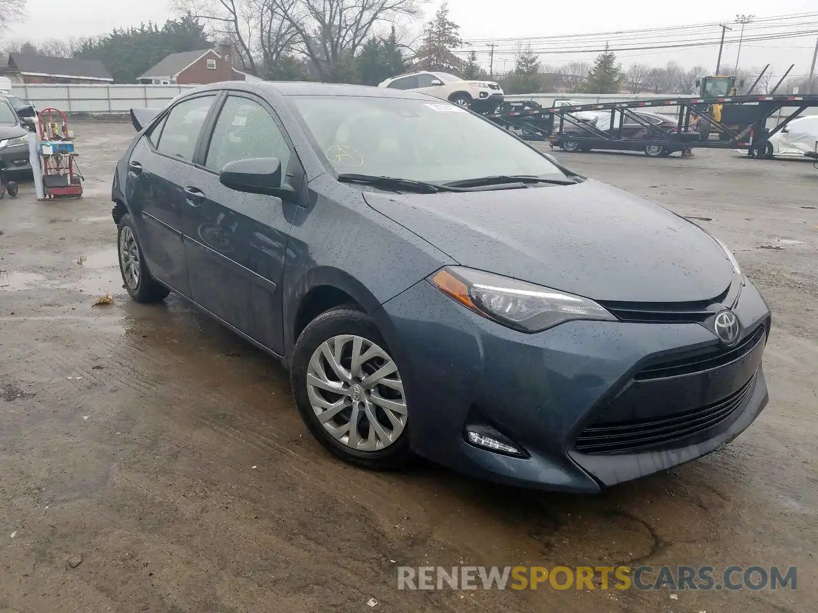 1 Photograph of a damaged car 2T1BURHE5KC191585 TOYOTA COROLLA 2019