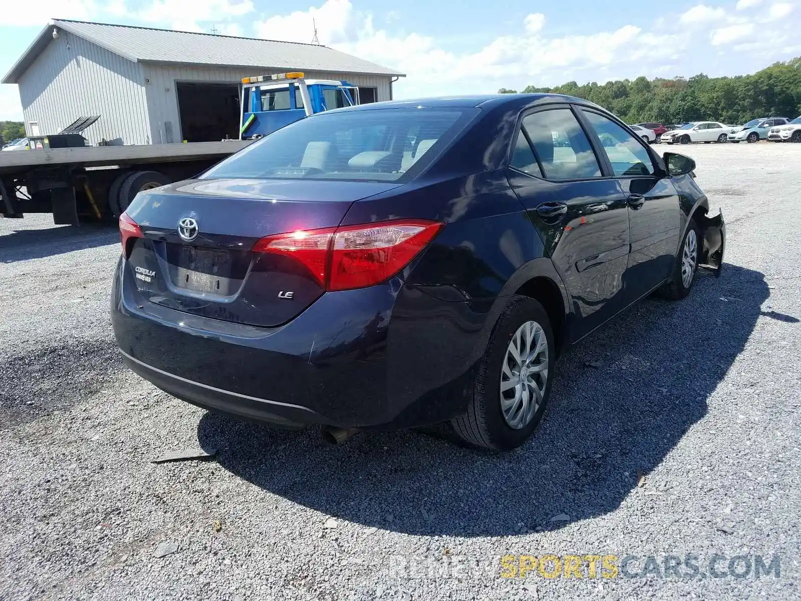 4 Photograph of a damaged car 2T1BURHE5KC192249 TOYOTA COROLLA 2019