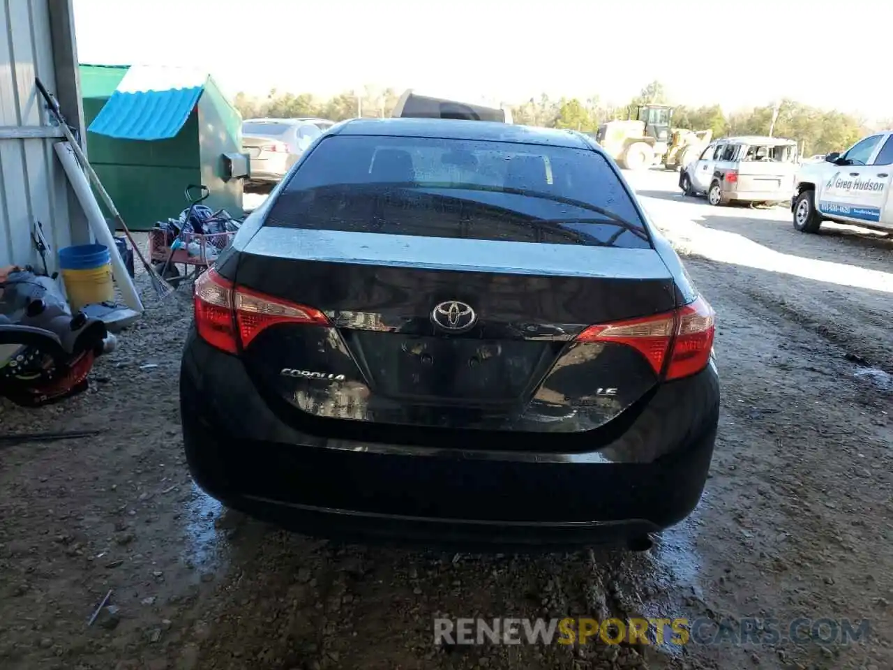 6 Photograph of a damaged car 2T1BURHE5KC196169 TOYOTA COROLLA 2019