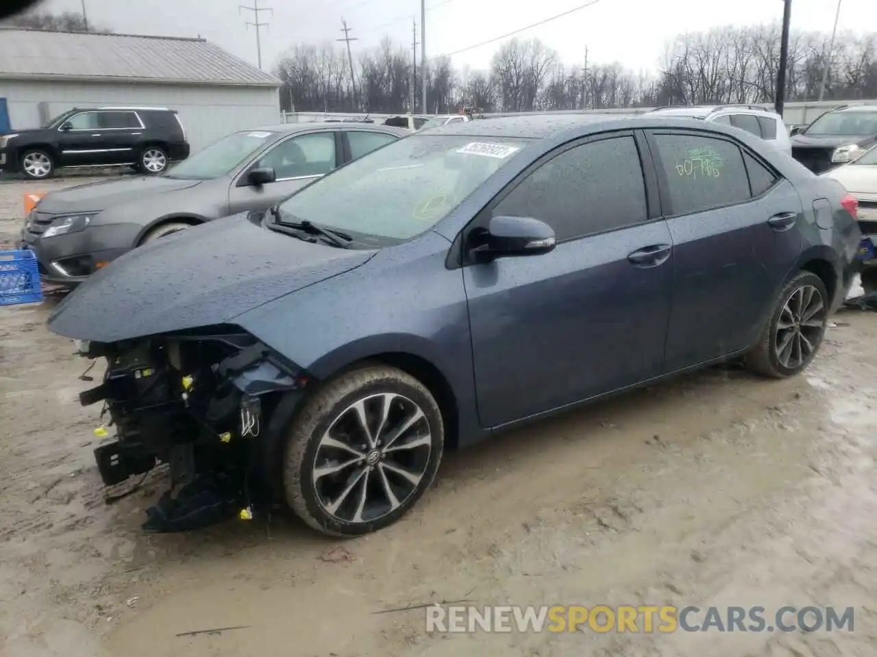 2 Photograph of a damaged car 2T1BURHE5KC196866 TOYOTA COROLLA 2019