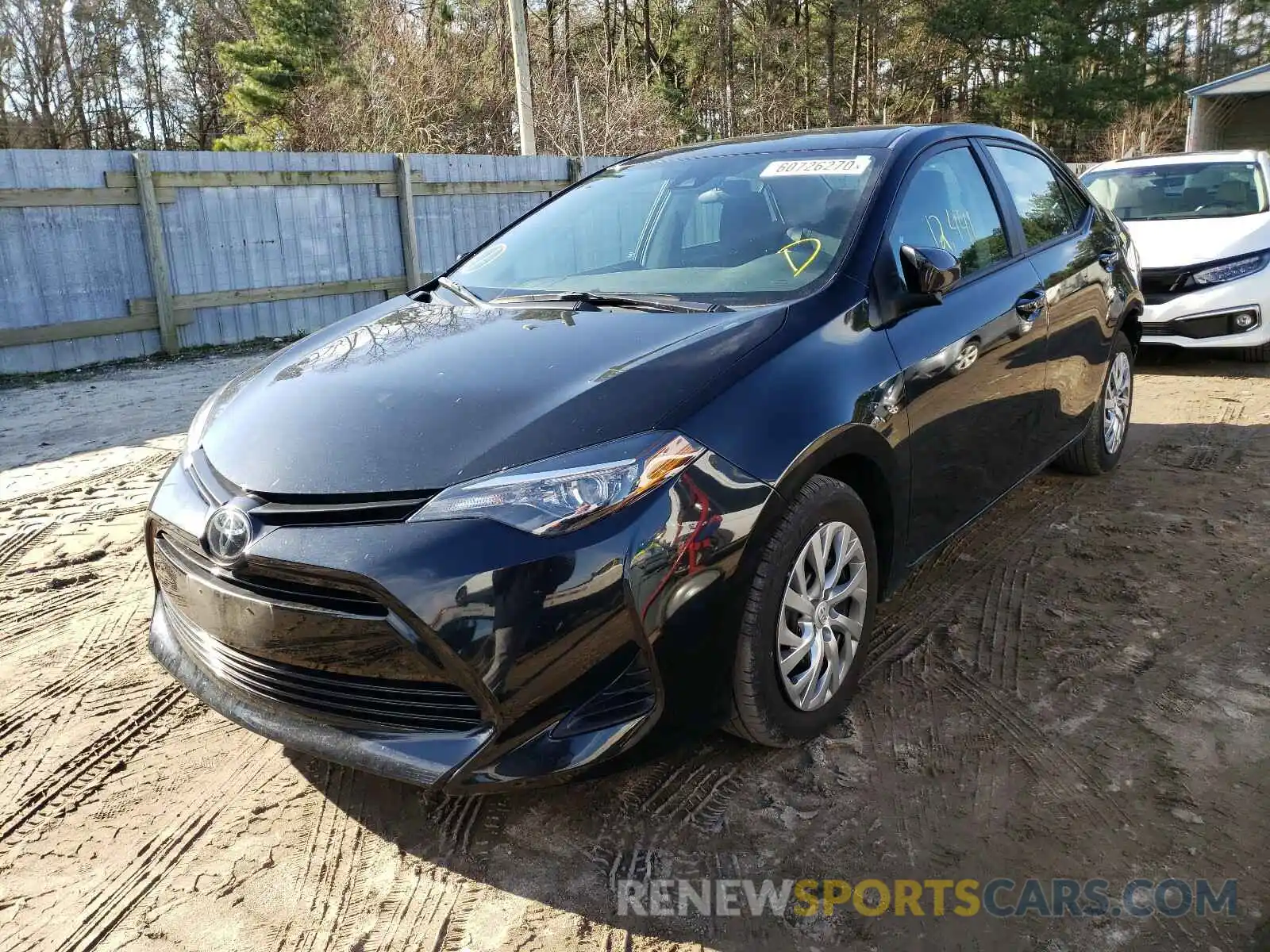 2 Photograph of a damaged car 2T1BURHE5KC198102 TOYOTA COROLLA 2019