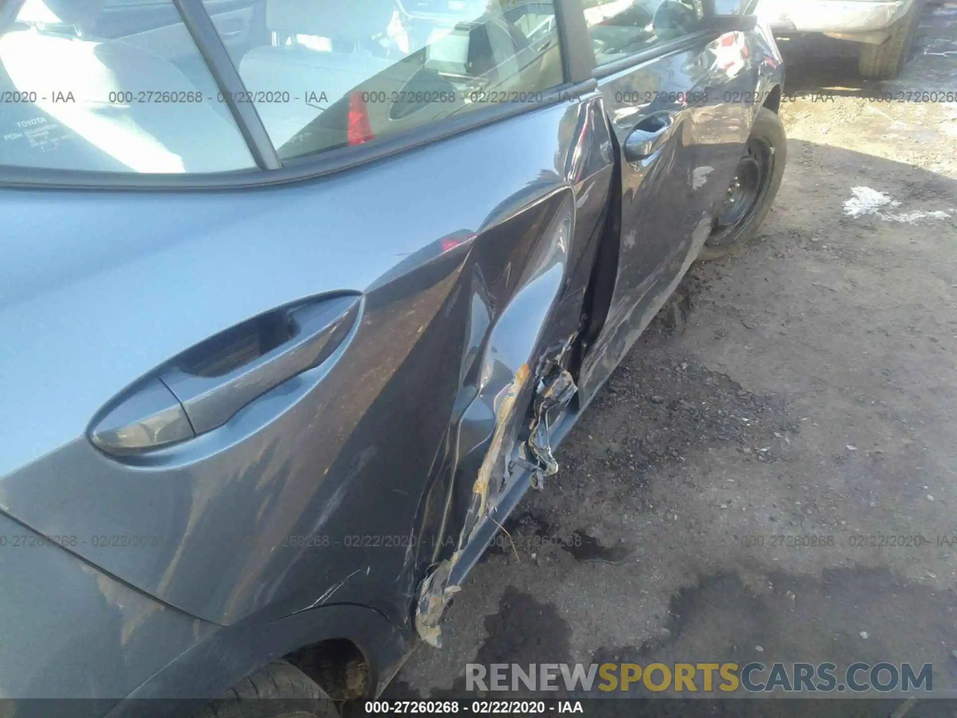 6 Photograph of a damaged car 2T1BURHE5KC198164 TOYOTA COROLLA 2019