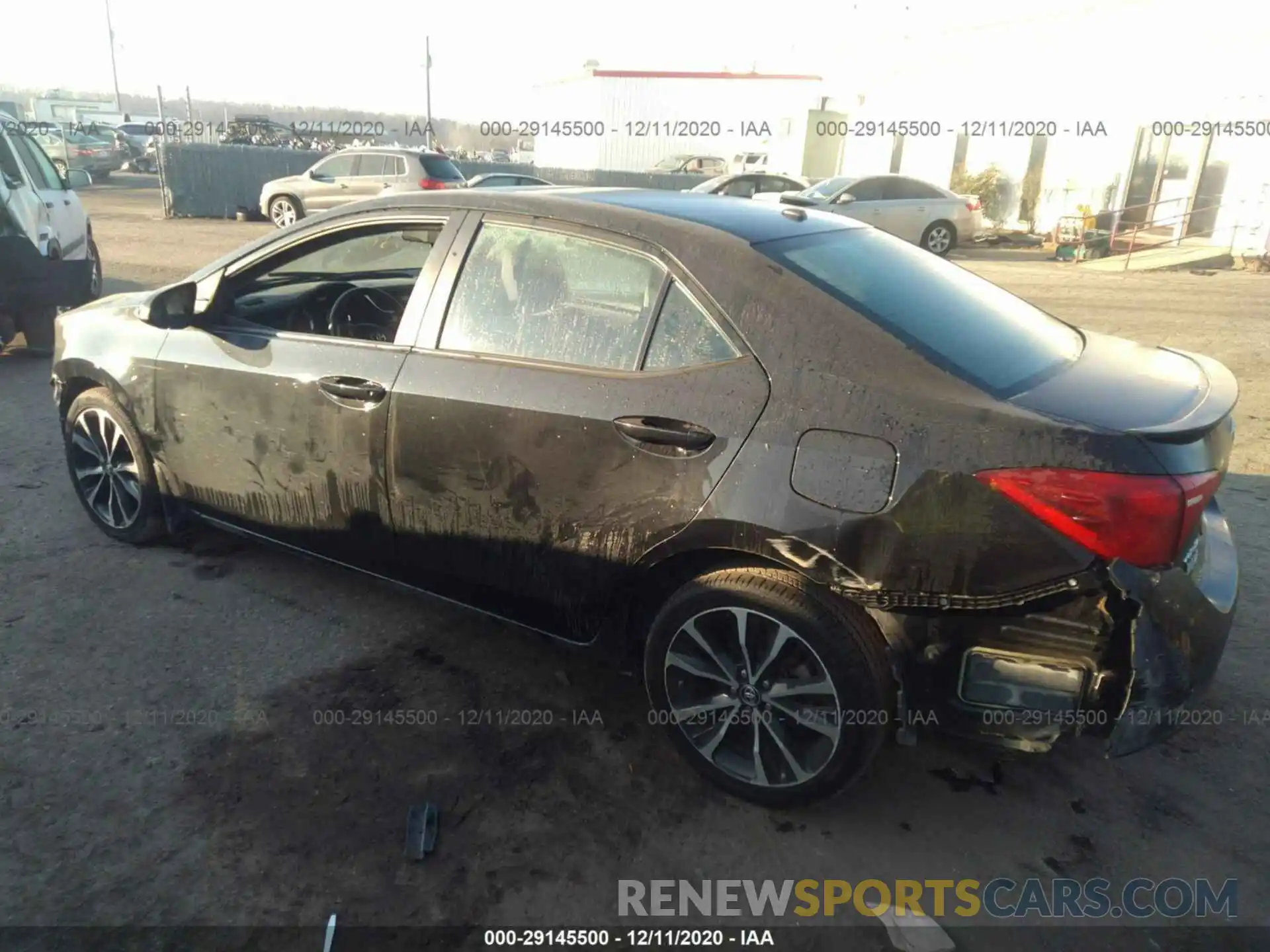 3 Photograph of a damaged car 2T1BURHE5KC198827 TOYOTA COROLLA 2019