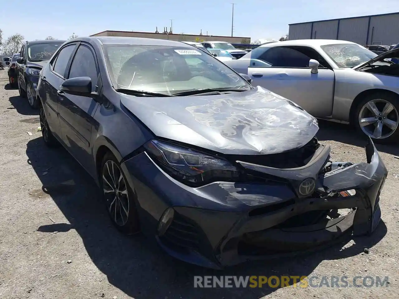 1 Photograph of a damaged car 2T1BURHE5KC199198 TOYOTA COROLLA 2019