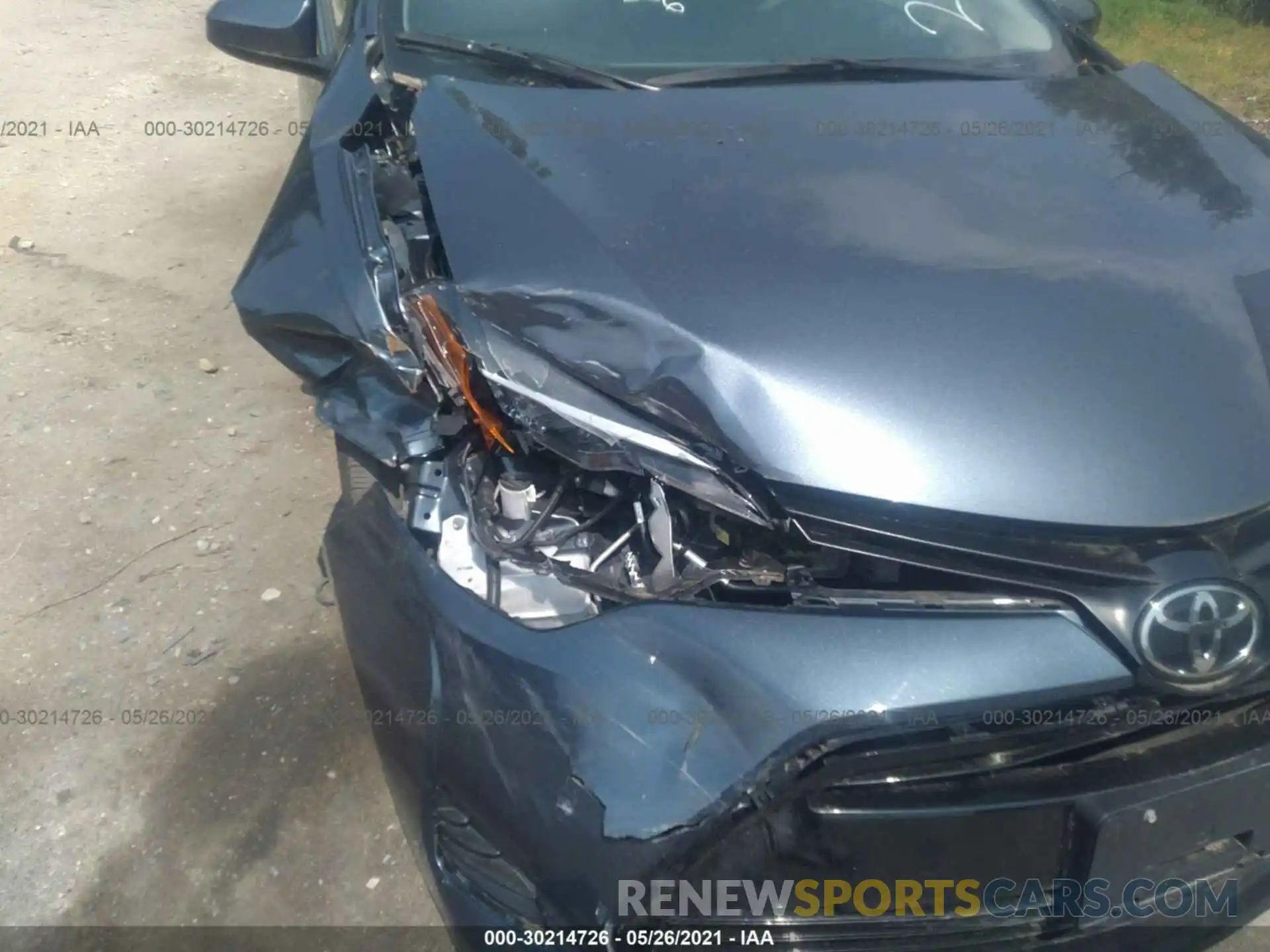 6 Photograph of a damaged car 2T1BURHE5KC200219 TOYOTA COROLLA 2019