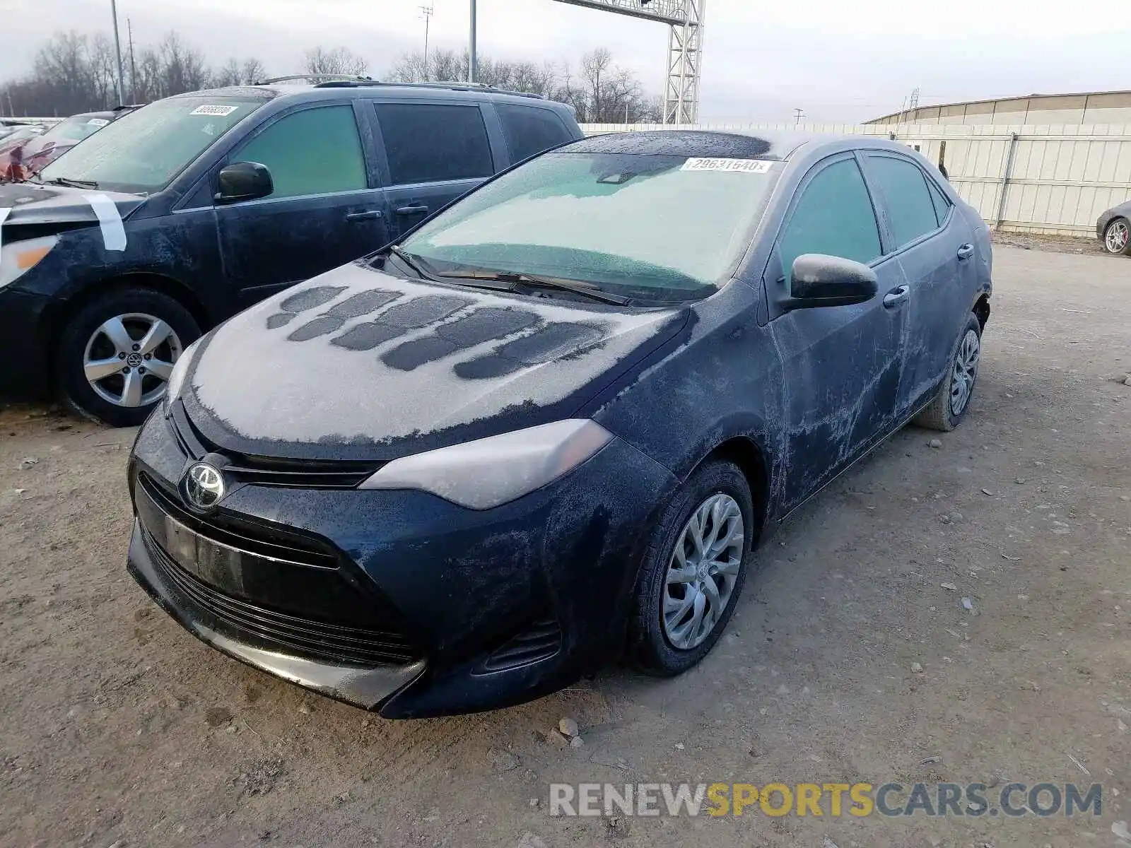 2 Фотография поврежденного автомобиля 2T1BURHE5KC201368 TOYOTA COROLLA 2019