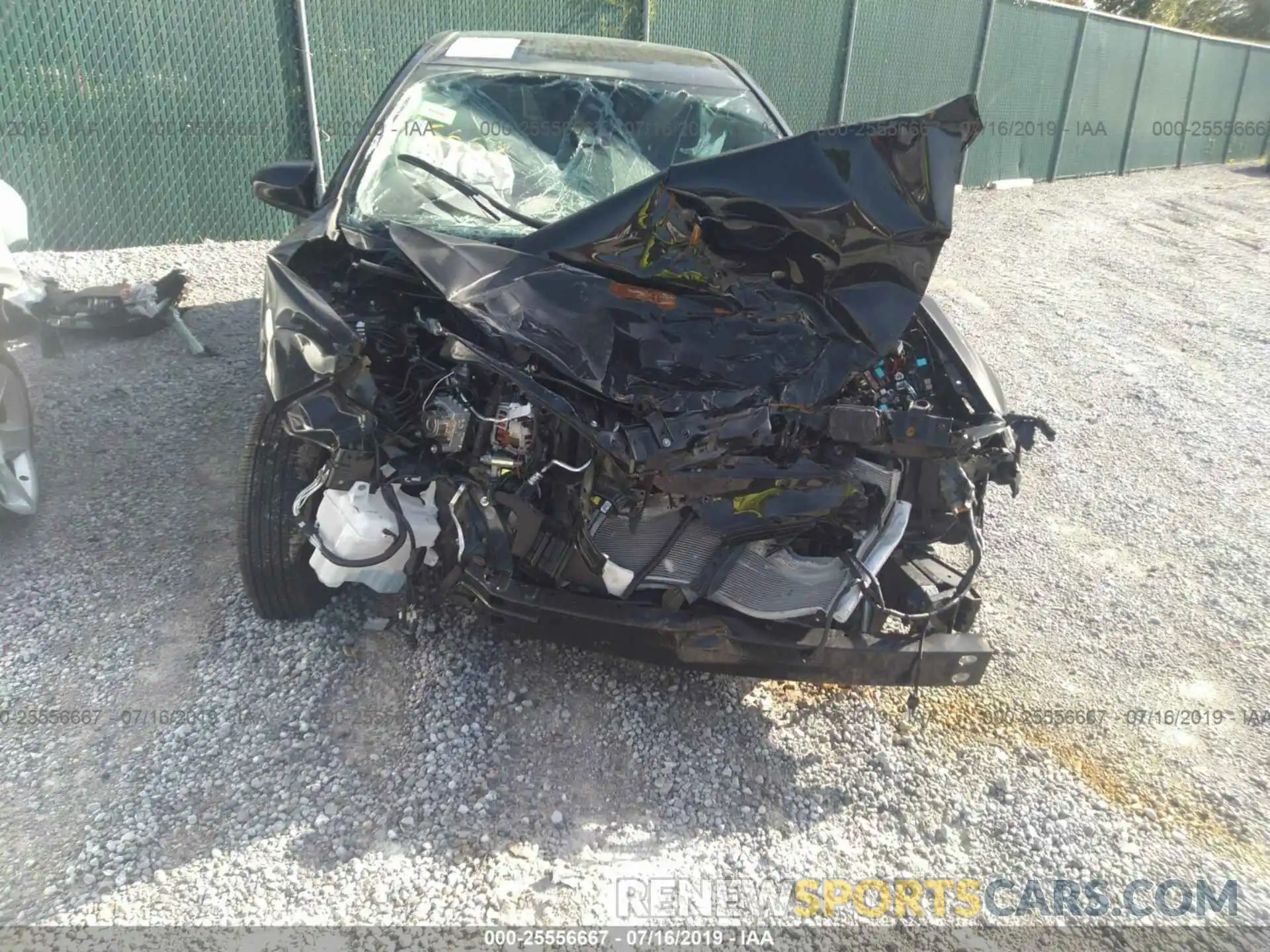 6 Фотография поврежденного автомобиля 2T1BURHE5KC203623 TOYOTA COROLLA 2019