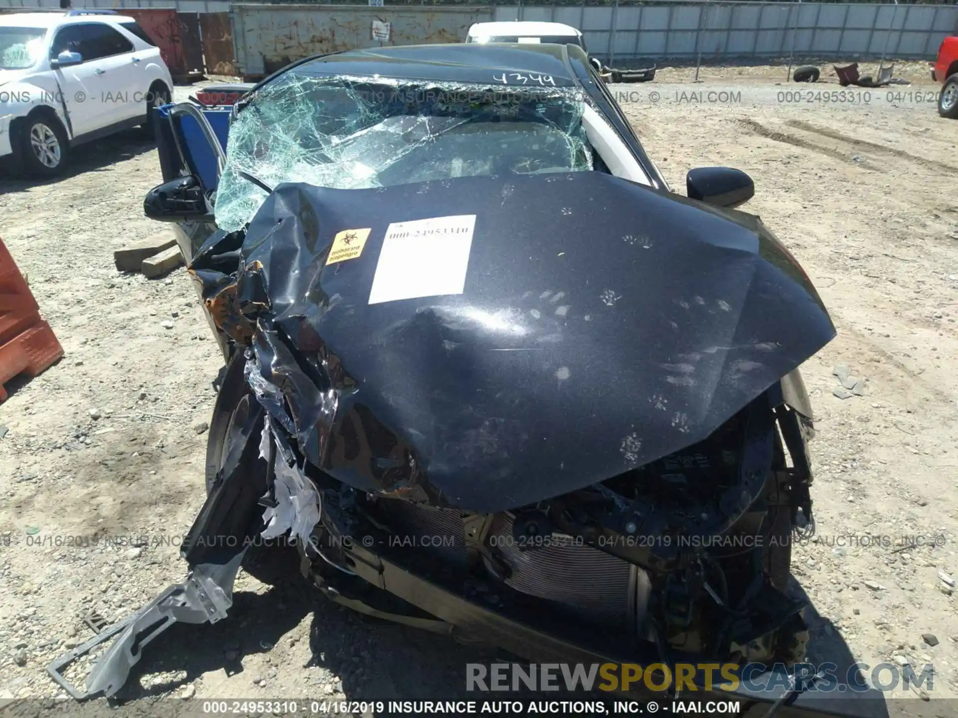 6 Photograph of a damaged car 2T1BURHE5KC204349 TOYOTA COROLLA 2019