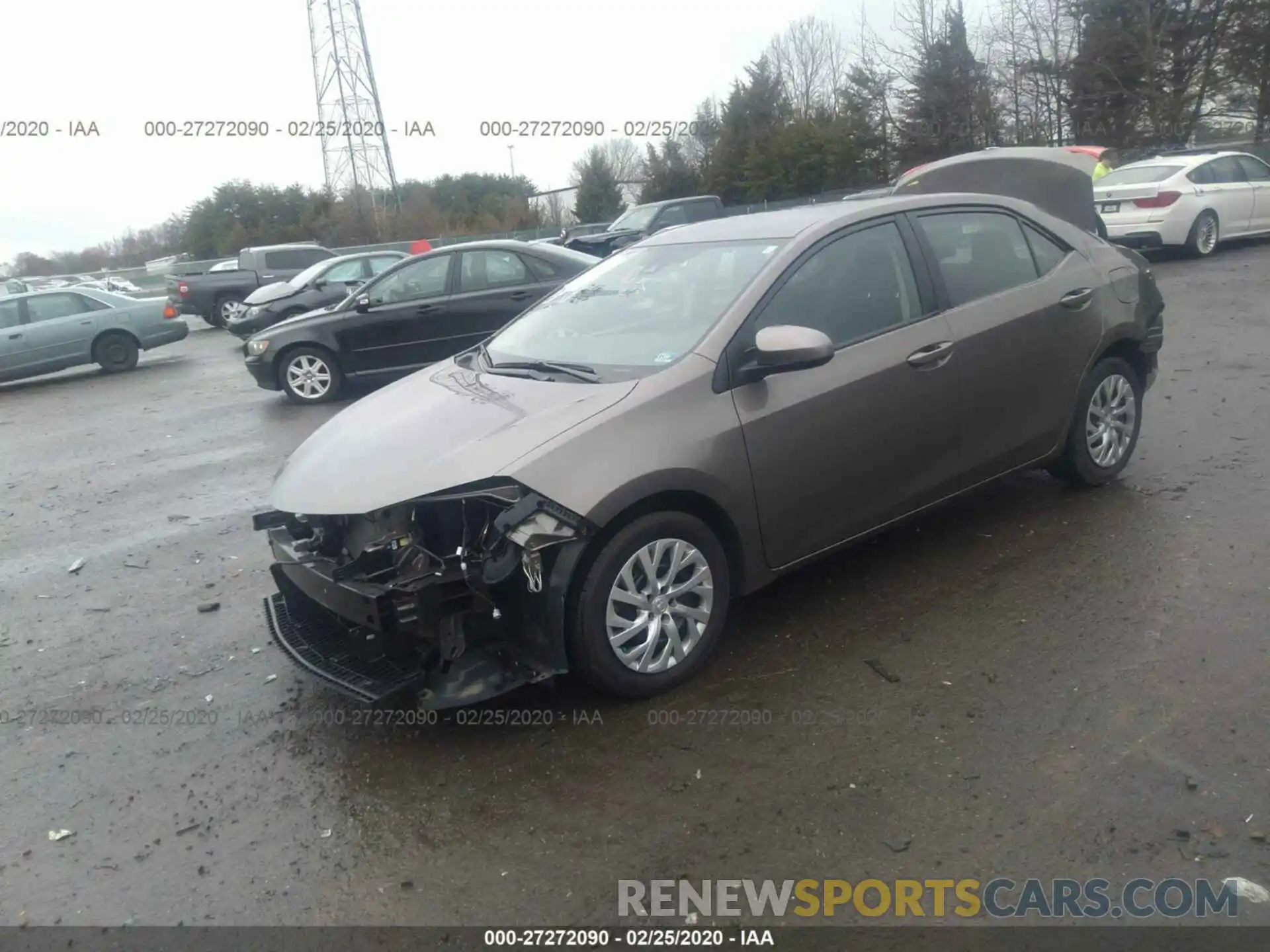 2 Photograph of a damaged car 2T1BURHE5KC205310 TOYOTA COROLLA 2019