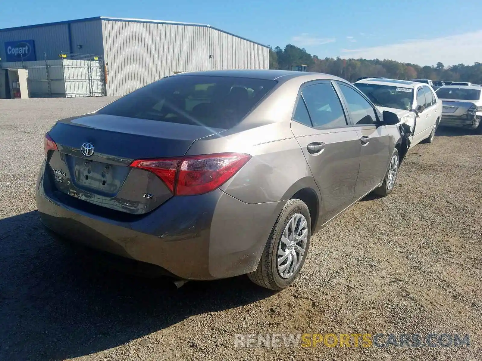 4 Photograph of a damaged car 2T1BURHE5KC205663 TOYOTA COROLLA 2019