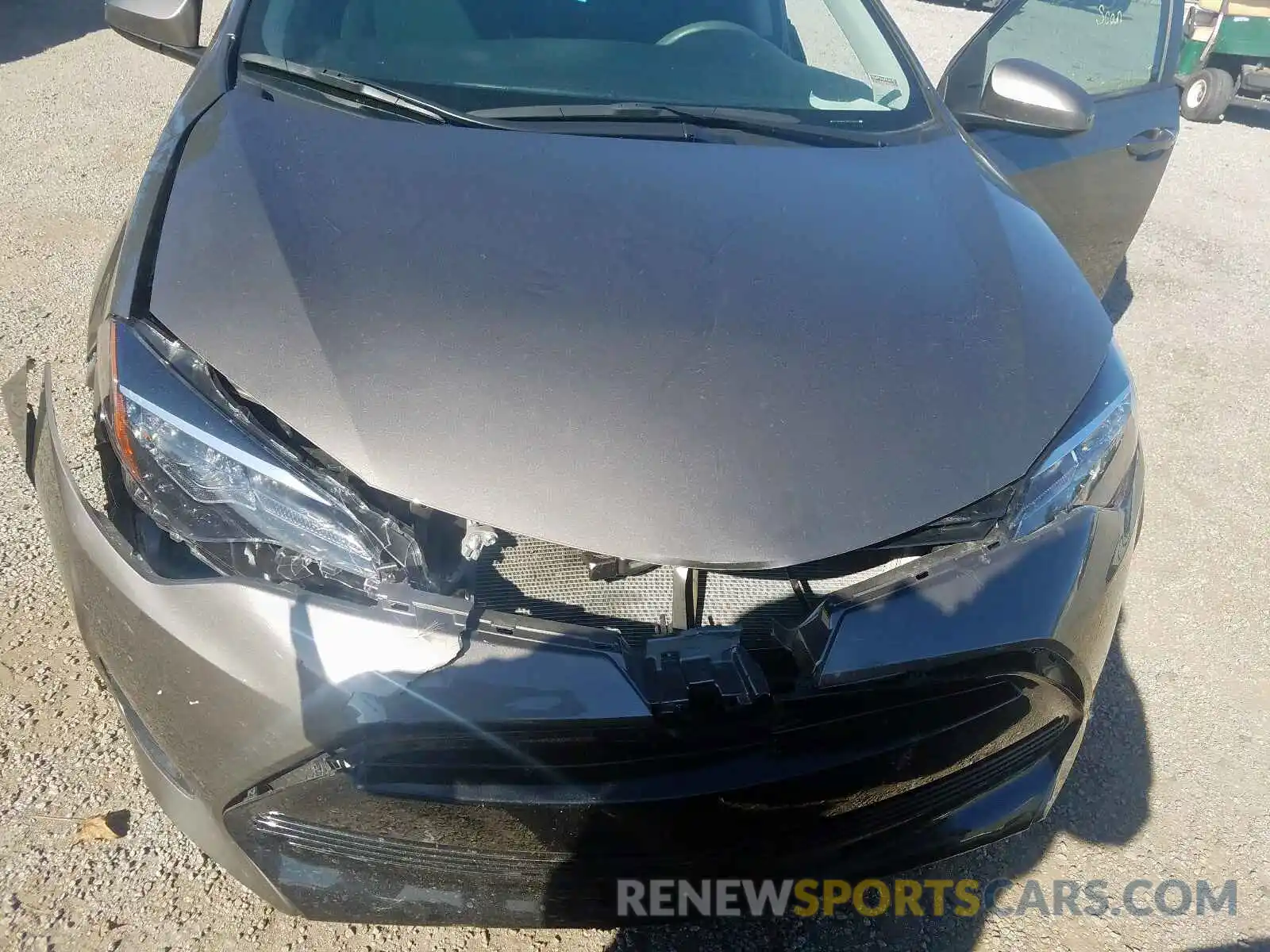 7 Photograph of a damaged car 2T1BURHE5KC205663 TOYOTA COROLLA 2019