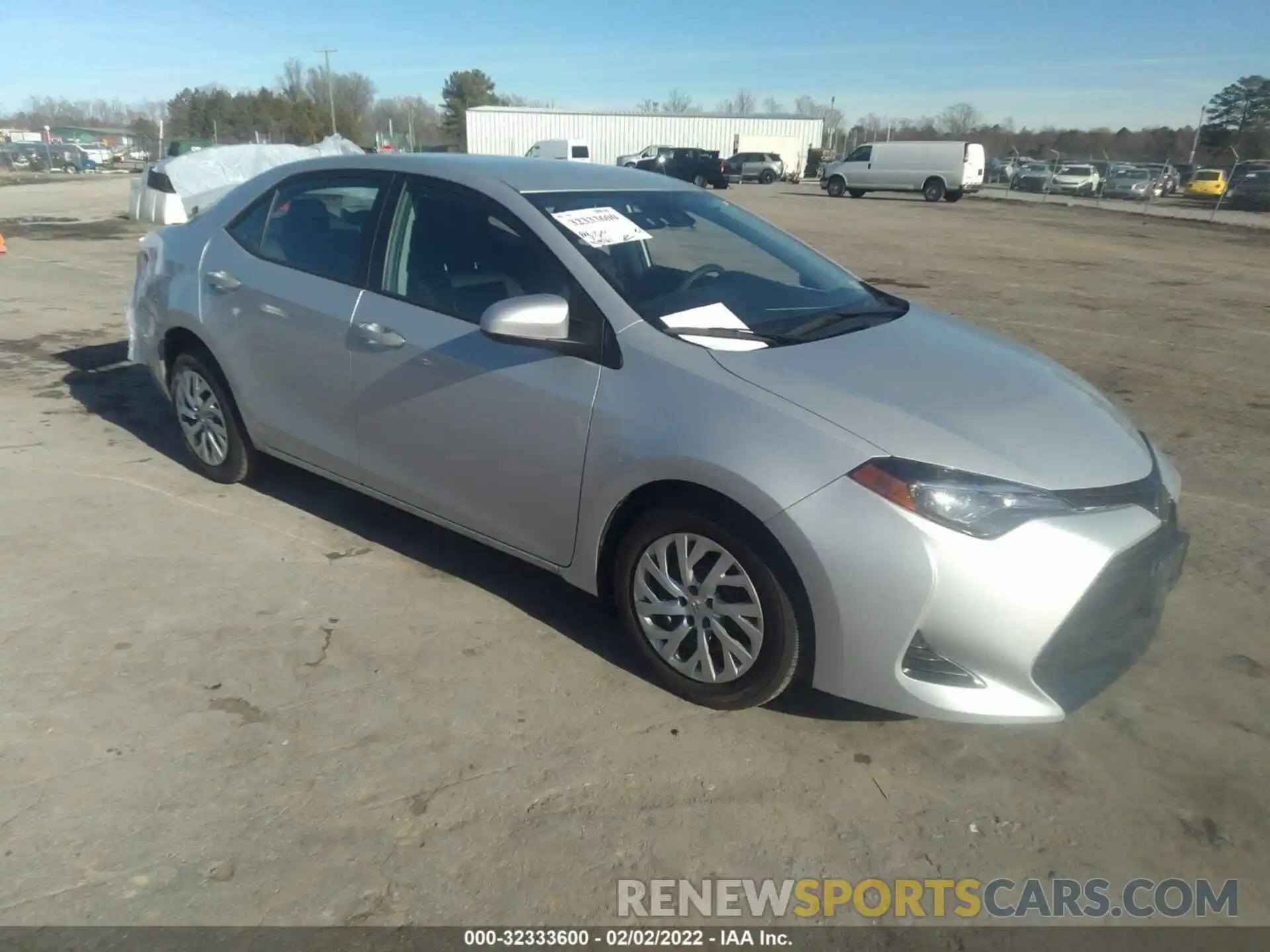 1 Photograph of a damaged car 2T1BURHE5KC206764 TOYOTA COROLLA 2019