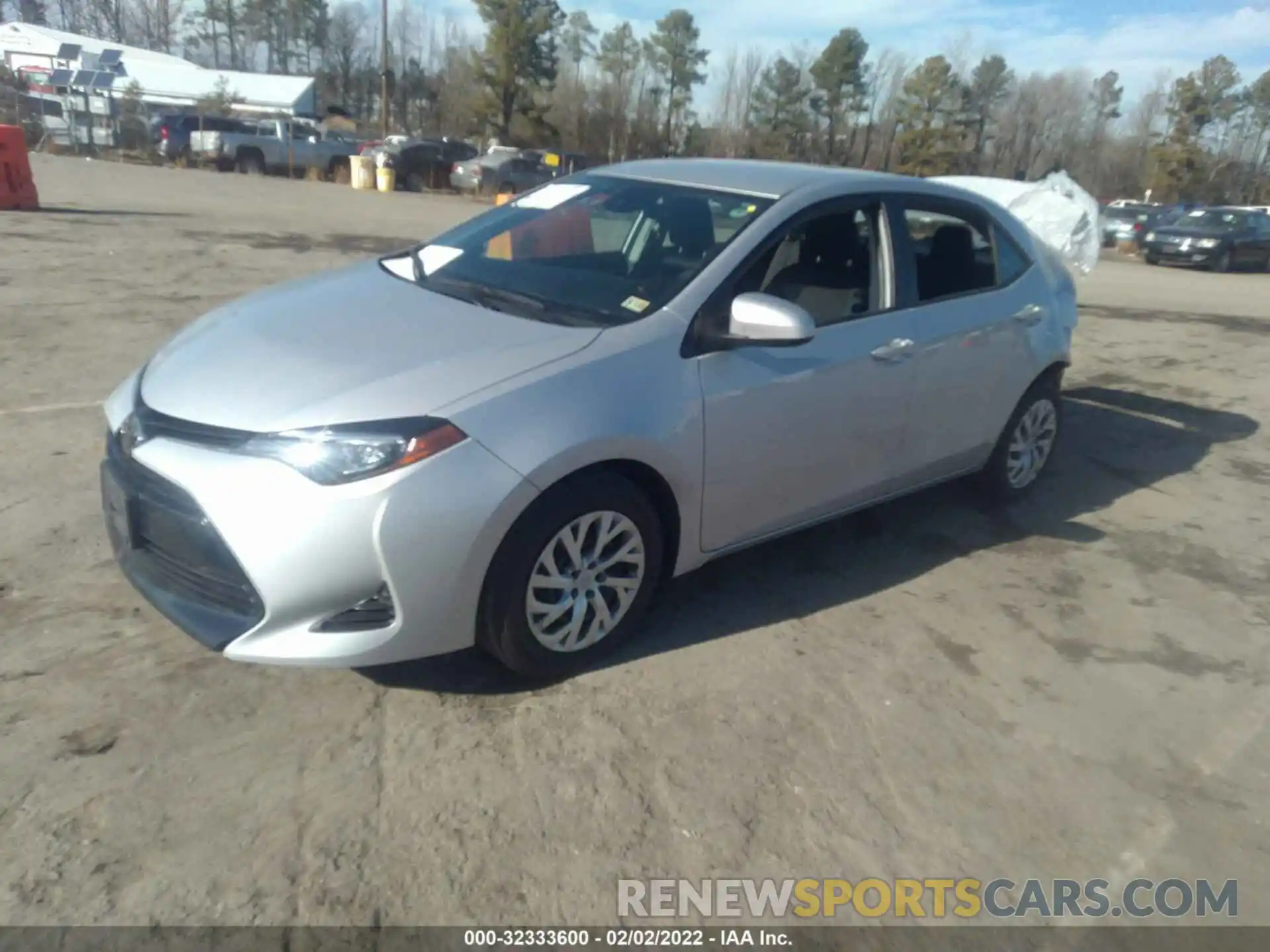 2 Photograph of a damaged car 2T1BURHE5KC206764 TOYOTA COROLLA 2019