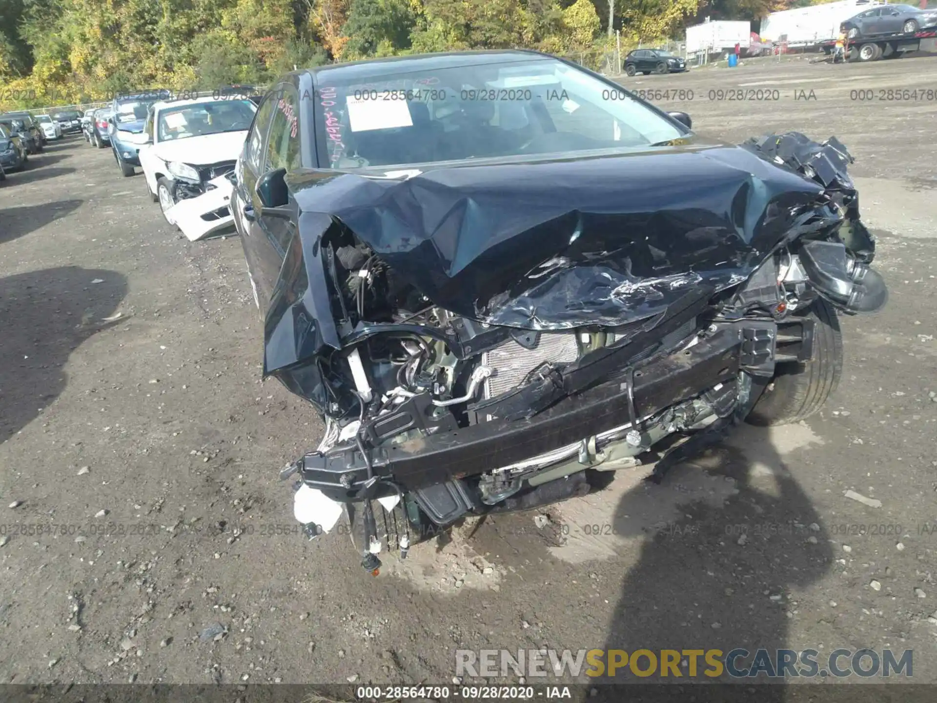 6 Фотография поврежденного автомобиля 2T1BURHE5KC207445 TOYOTA COROLLA 2019