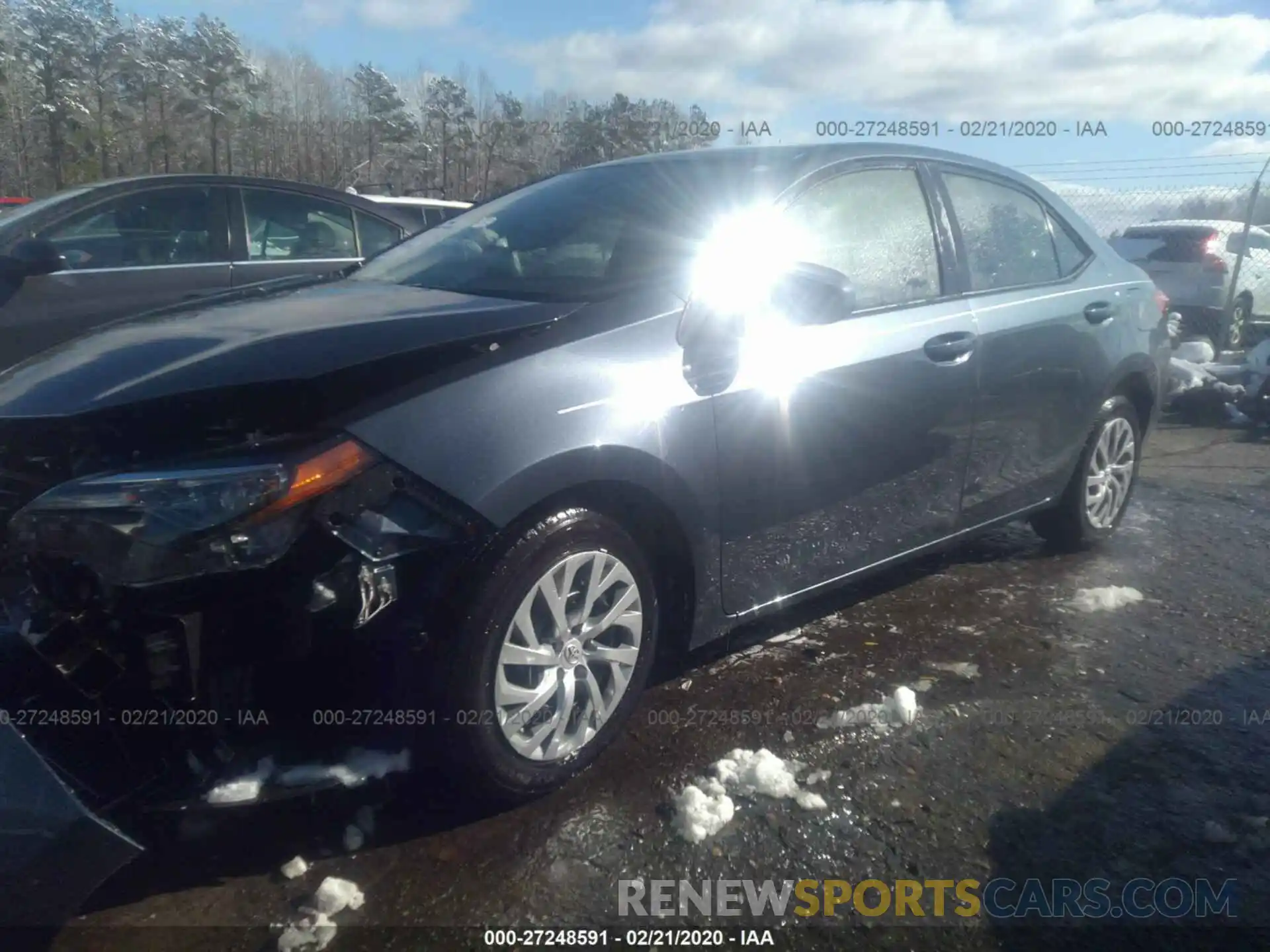 2 Photograph of a damaged car 2T1BURHE5KC208630 TOYOTA COROLLA 2019