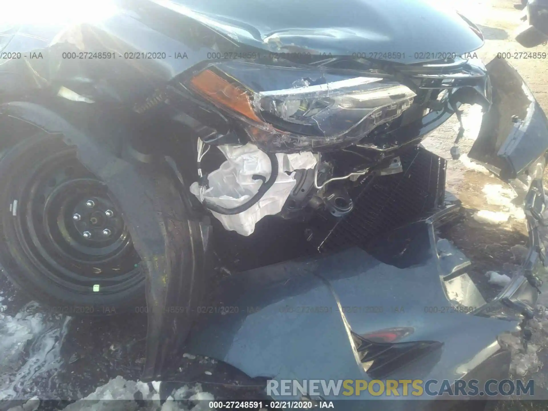 6 Photograph of a damaged car 2T1BURHE5KC208630 TOYOTA COROLLA 2019