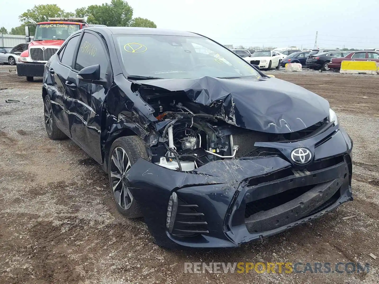 1 Photograph of a damaged car 2T1BURHE5KC210619 TOYOTA COROLLA 2019