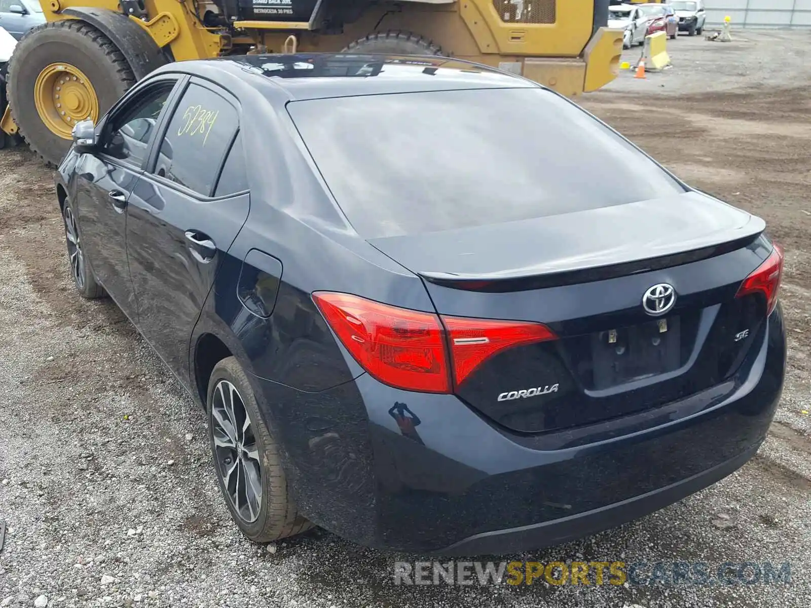 3 Фотография поврежденного автомобиля 2T1BURHE5KC210619 TOYOTA COROLLA 2019