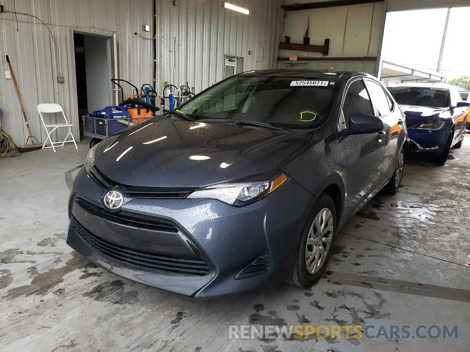 2 Photograph of a damaged car 2T1BURHE5KC211530 TOYOTA COROLLA 2019