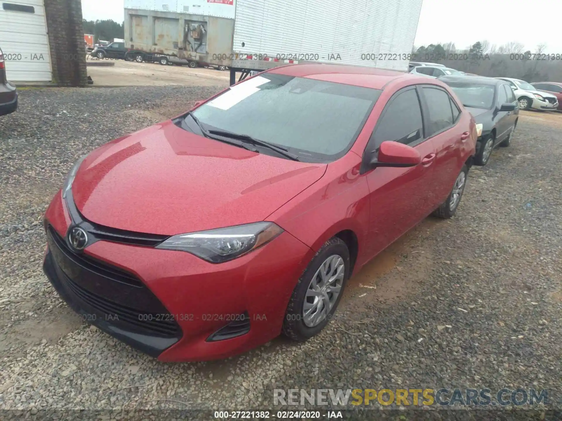 2 Photograph of a damaged car 2T1BURHE5KC212905 TOYOTA COROLLA 2019