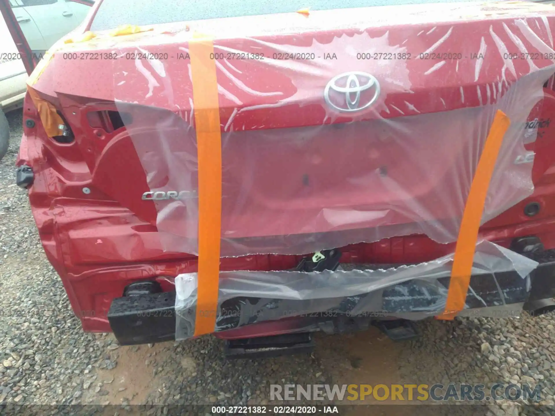 6 Photograph of a damaged car 2T1BURHE5KC212905 TOYOTA COROLLA 2019