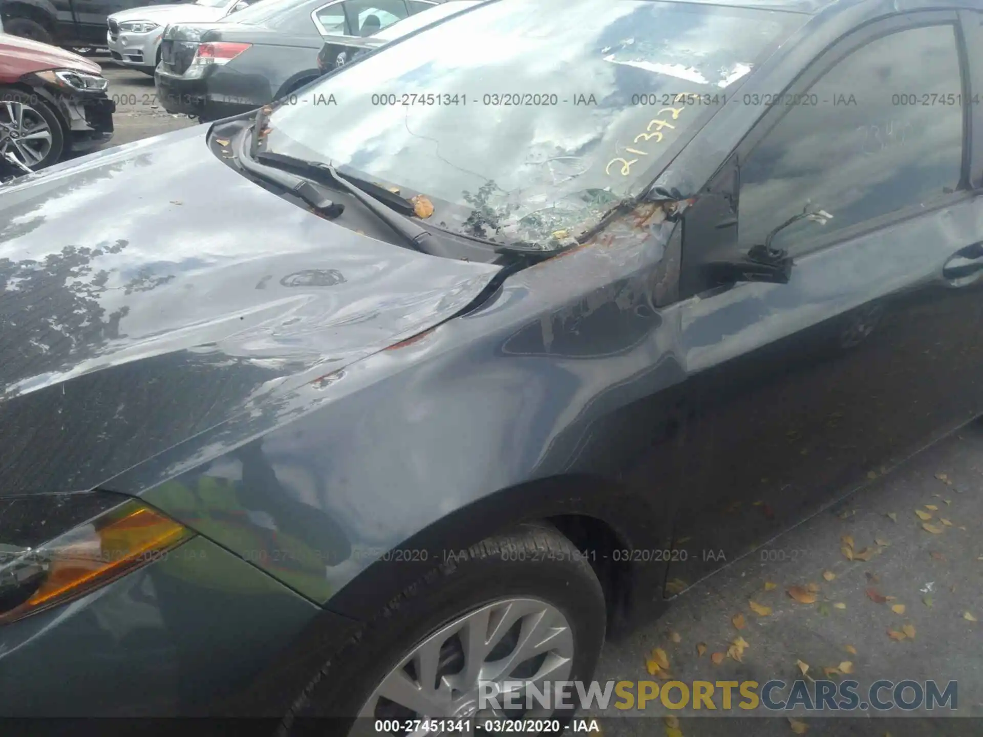 6 Photograph of a damaged car 2T1BURHE5KC213729 TOYOTA COROLLA 2019