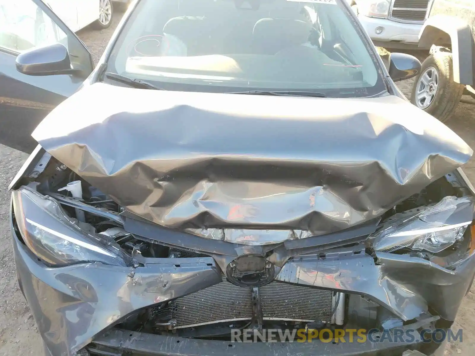 7 Photograph of a damaged car 2T1BURHE5KC214542 TOYOTA COROLLA 2019