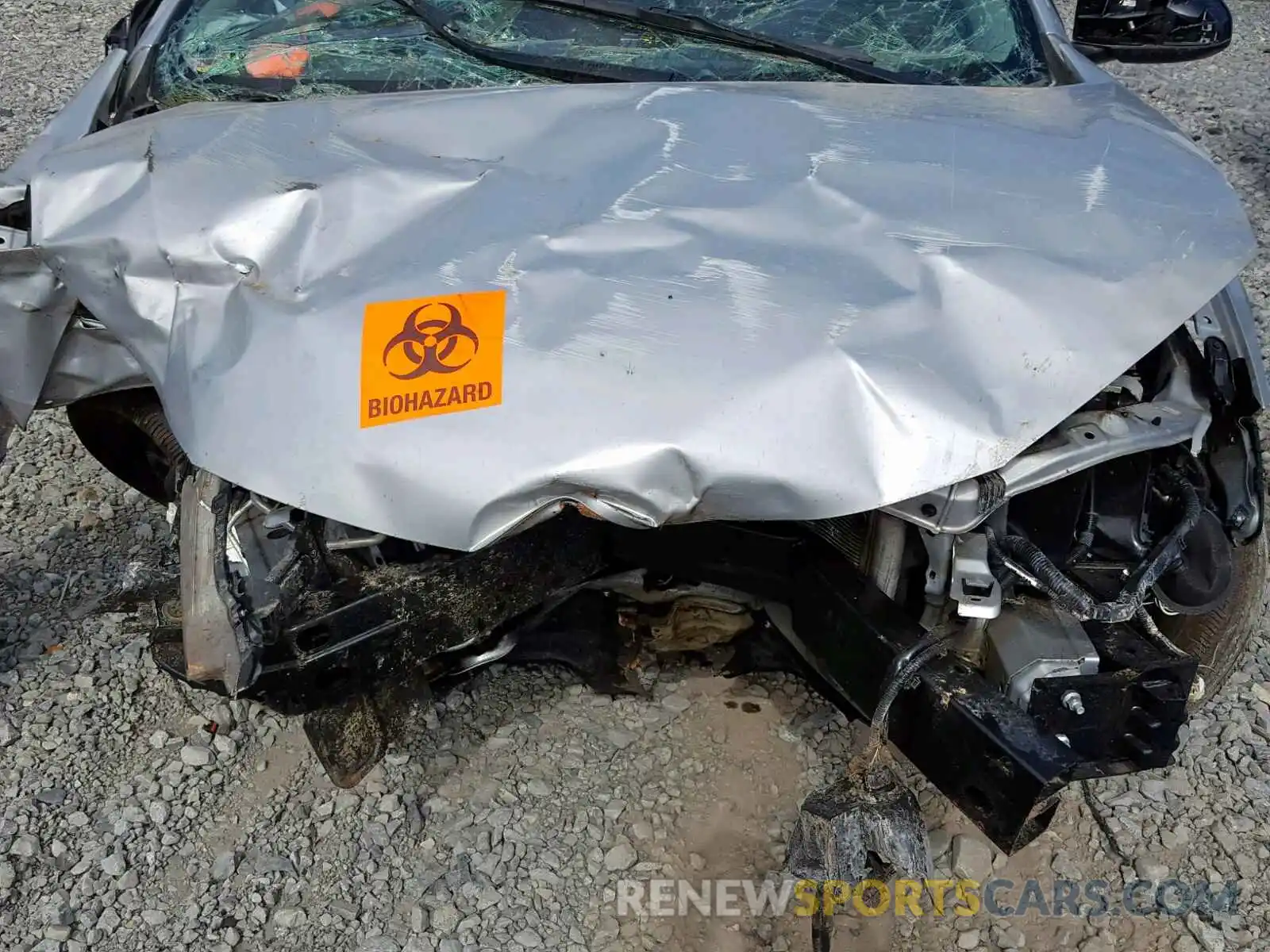 7 Photograph of a damaged car 2T1BURHE5KC215478 TOYOTA COROLLA 2019