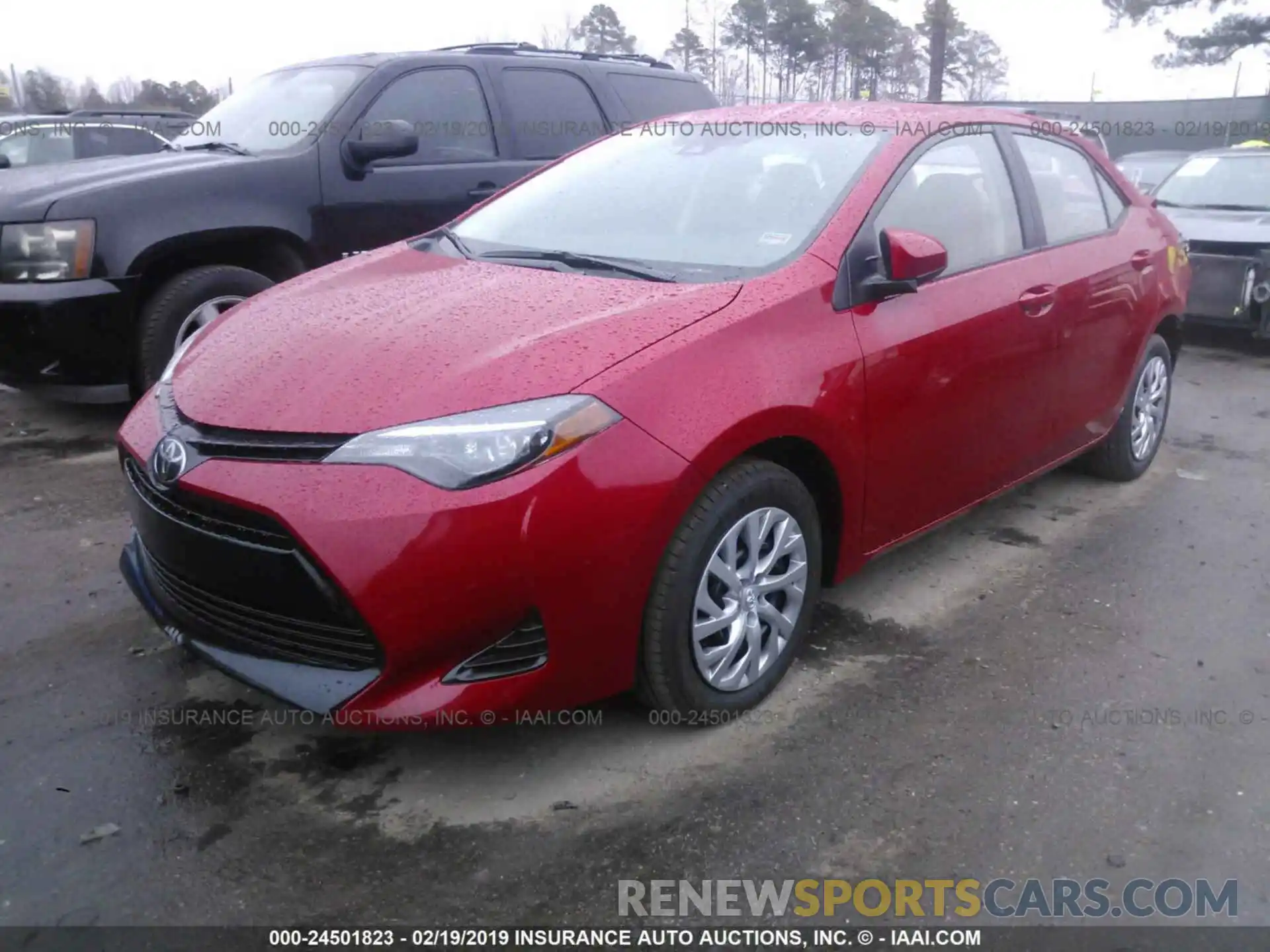 2 Photograph of a damaged car 2T1BURHE5KC215559 TOYOTA COROLLA 2019