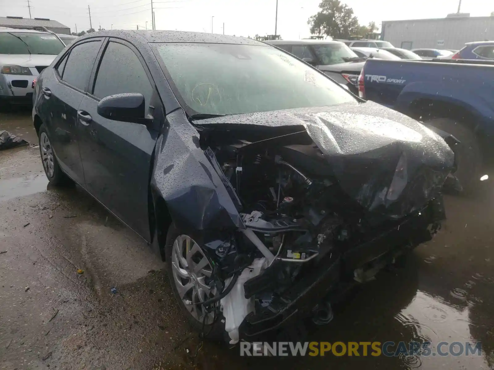 1 Photograph of a damaged car 2T1BURHE5KC217084 TOYOTA COROLLA 2019