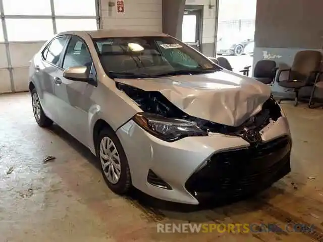 1 Photograph of a damaged car 2T1BURHE5KC218283 TOYOTA COROLLA 2019