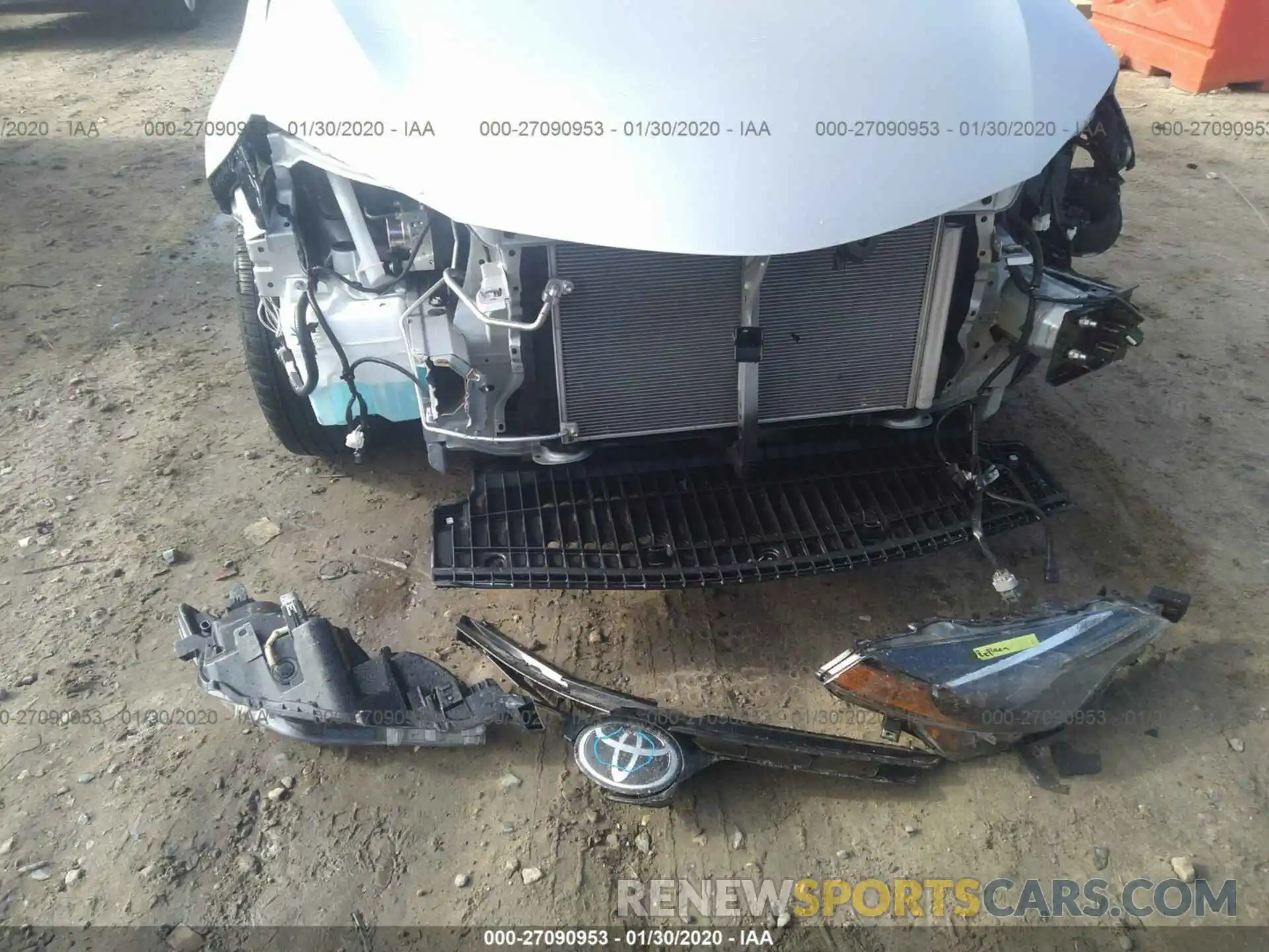 6 Photograph of a damaged car 2T1BURHE5KC219076 TOYOTA COROLLA 2019