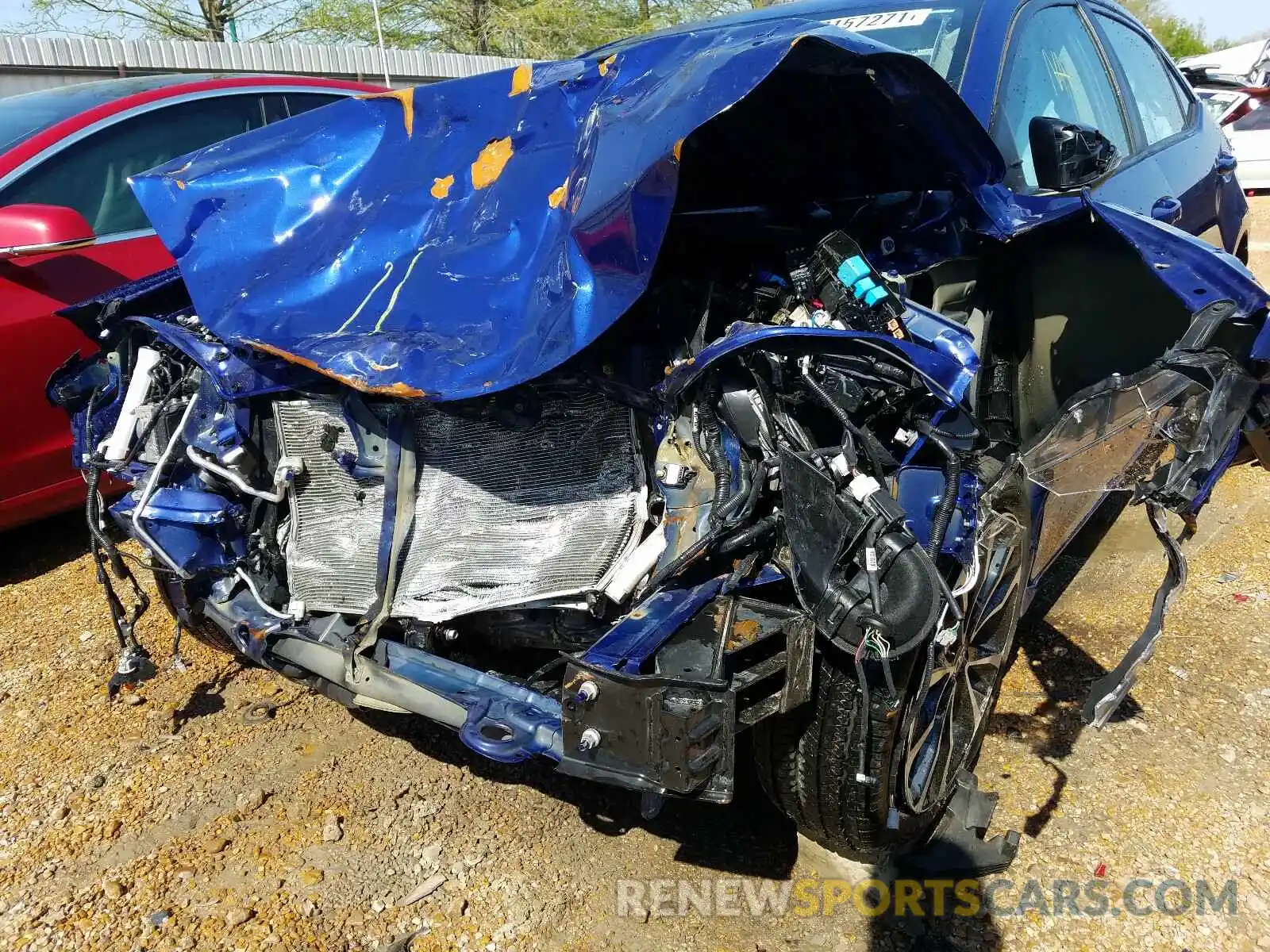 9 Photograph of a damaged car 2T1BURHE5KC219465 TOYOTA COROLLA 2019