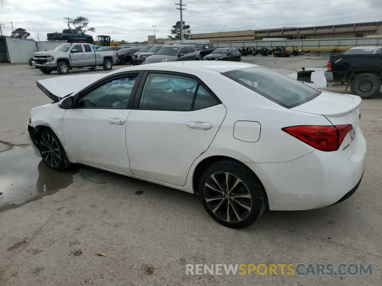 2 Photograph of a damaged car 2T1BURHE5KC219627 TOYOTA COROLLA 2019