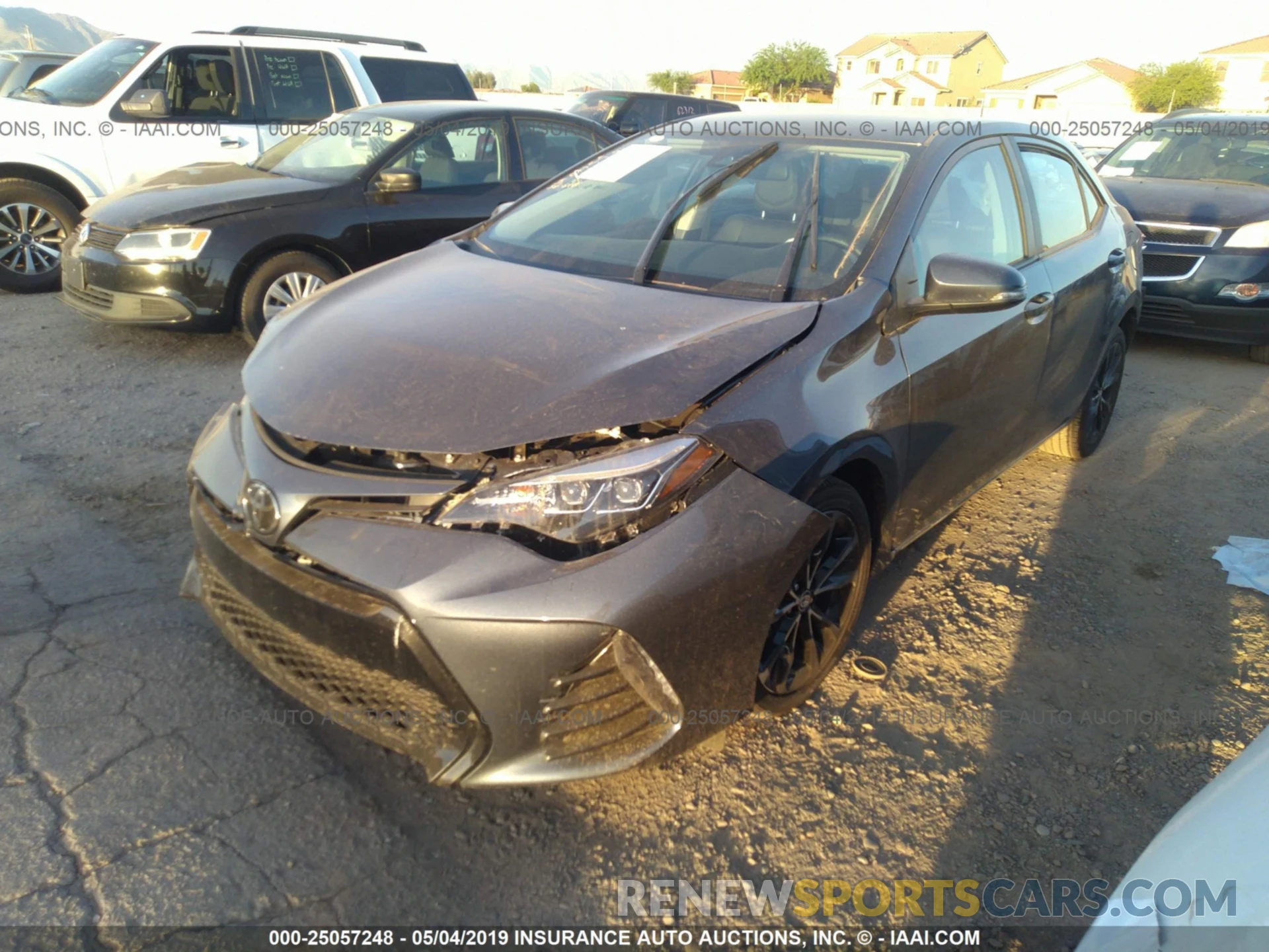 2 Photograph of a damaged car 2T1BURHE5KC220213 TOYOTA COROLLA 2019