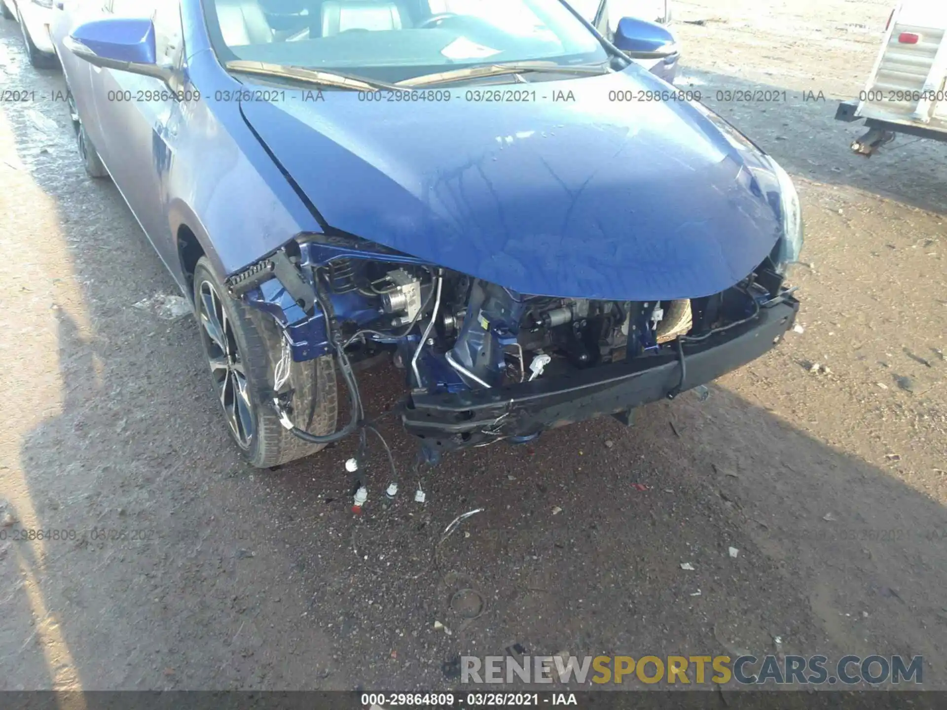 6 Photograph of a damaged car 2T1BURHE5KC220938 TOYOTA COROLLA 2019