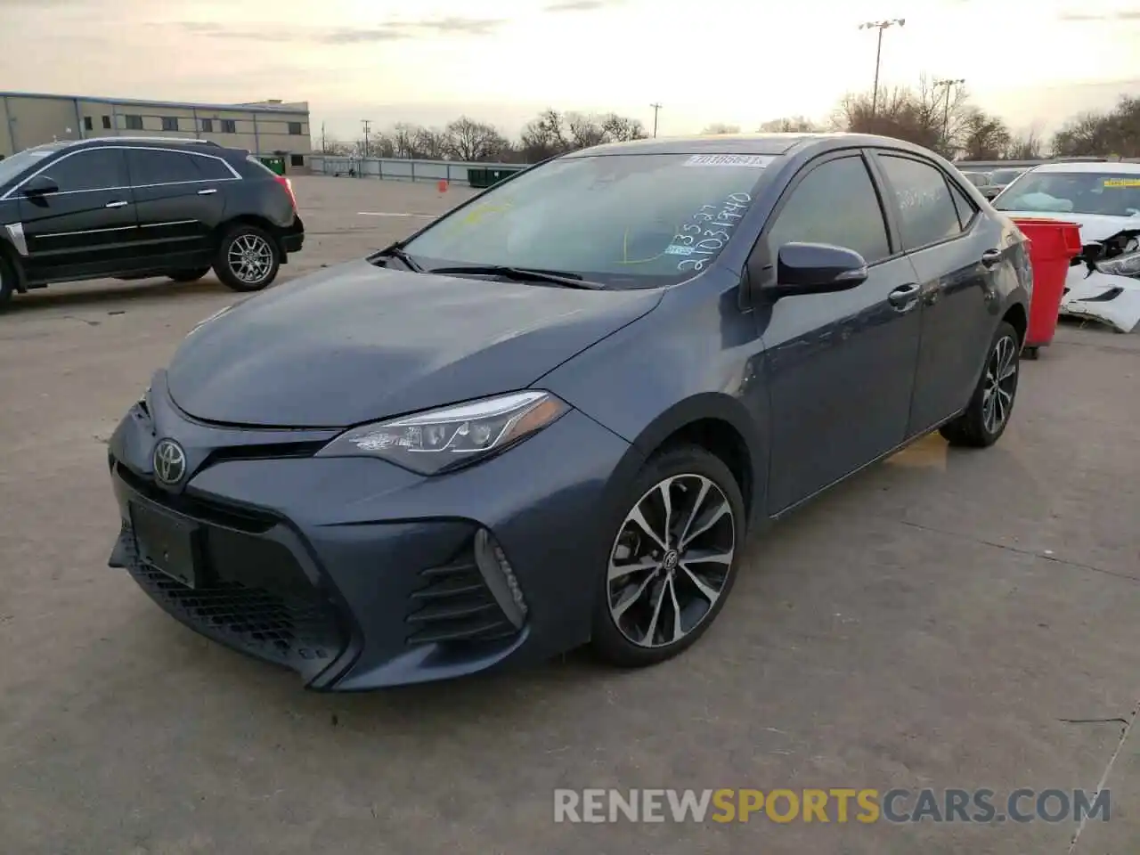 2 Photograph of a damaged car 2T1BURHE5KC220969 TOYOTA COROLLA 2019