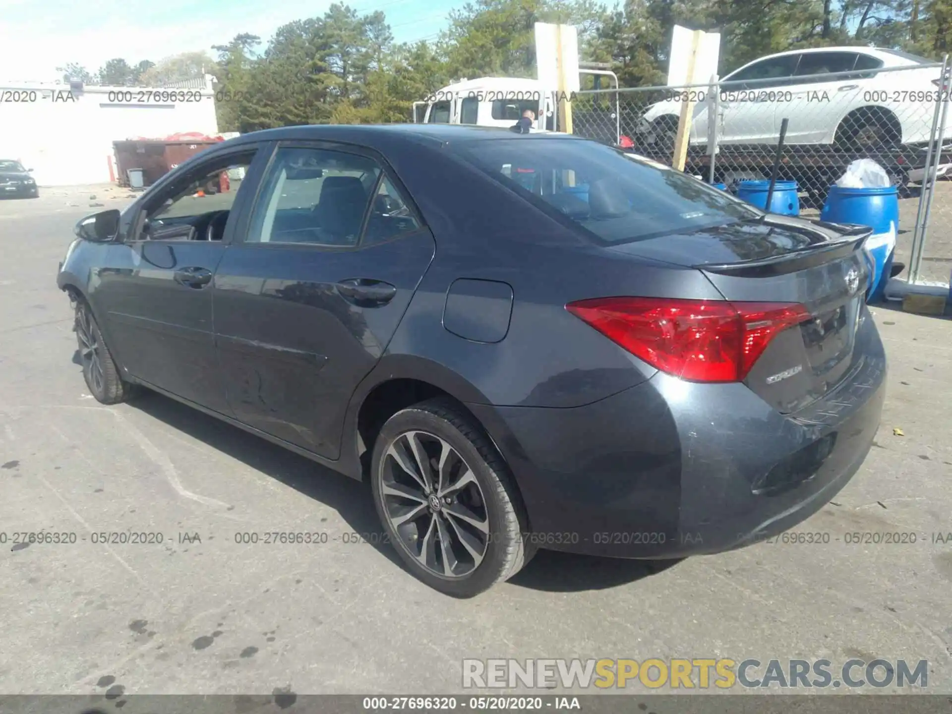 3 Photograph of a damaged car 2T1BURHE5KC221832 TOYOTA COROLLA 2019