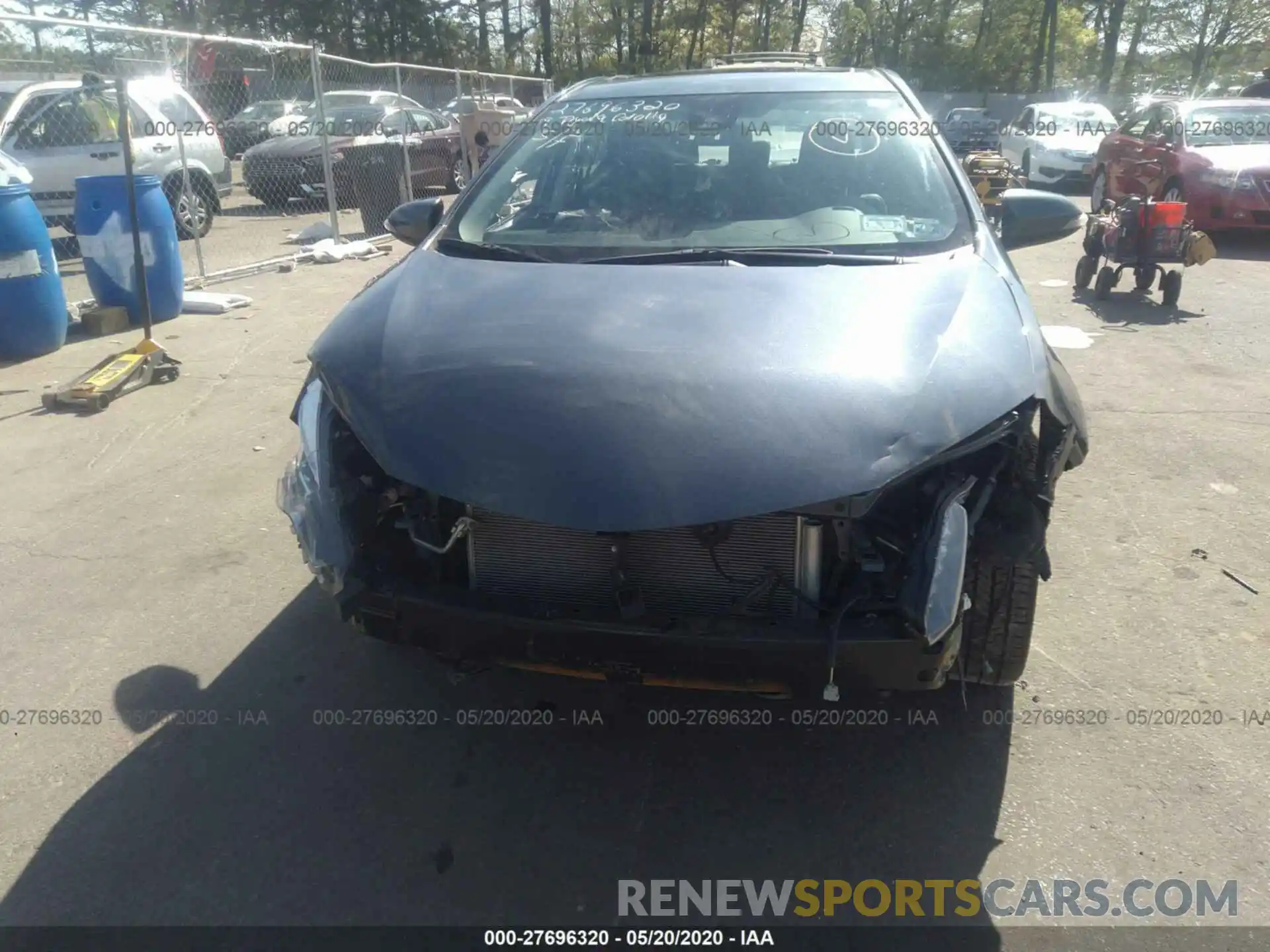 6 Photograph of a damaged car 2T1BURHE5KC221832 TOYOTA COROLLA 2019