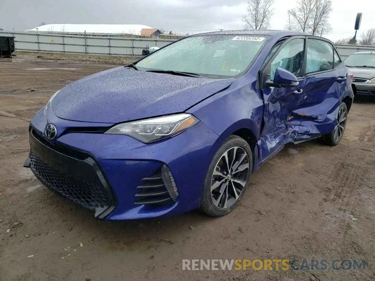 2 Photograph of a damaged car 2T1BURHE5KC223144 TOYOTA COROLLA 2019