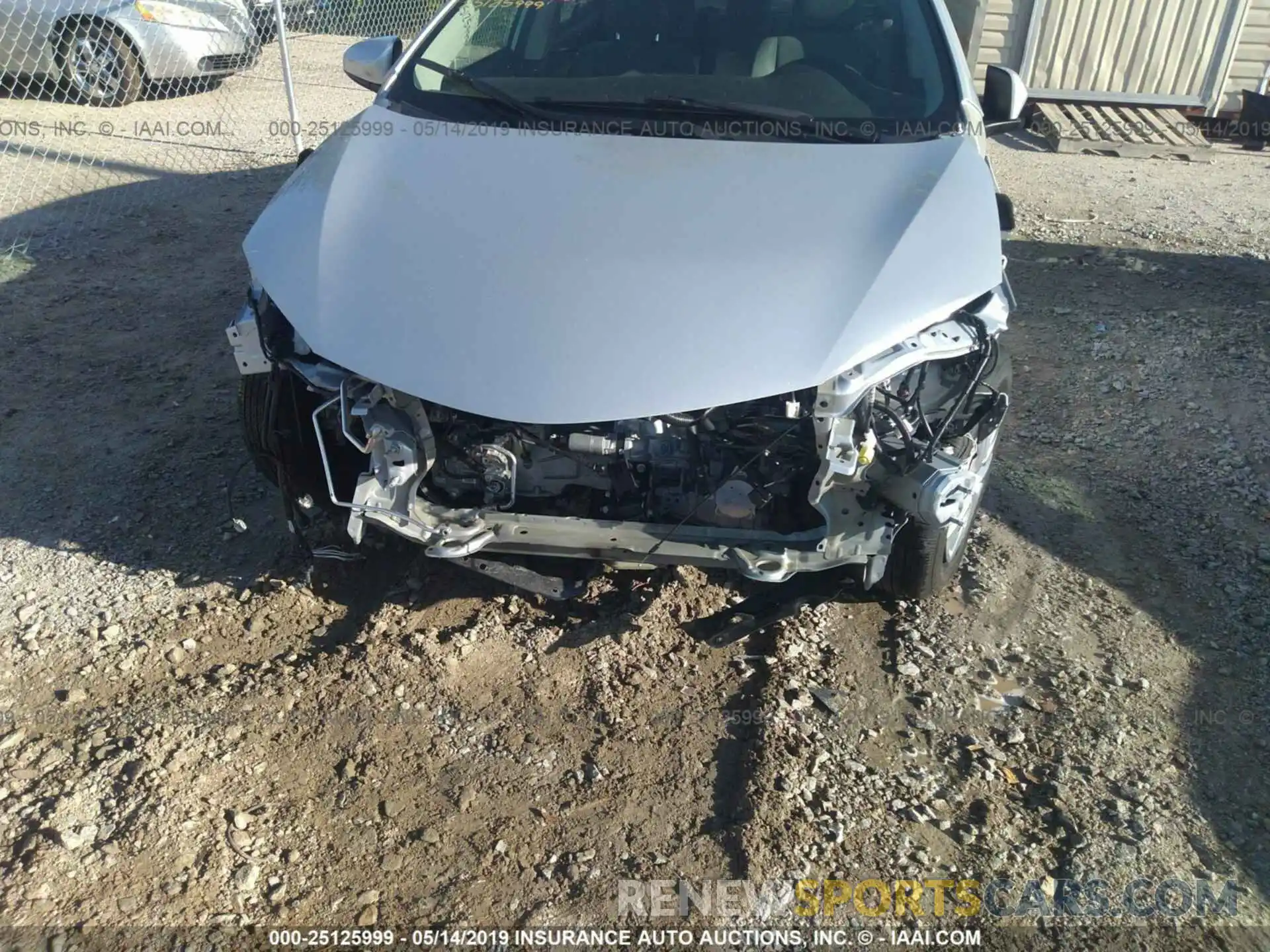 6 Photograph of a damaged car 2T1BURHE5KC223435 TOYOTA COROLLA 2019