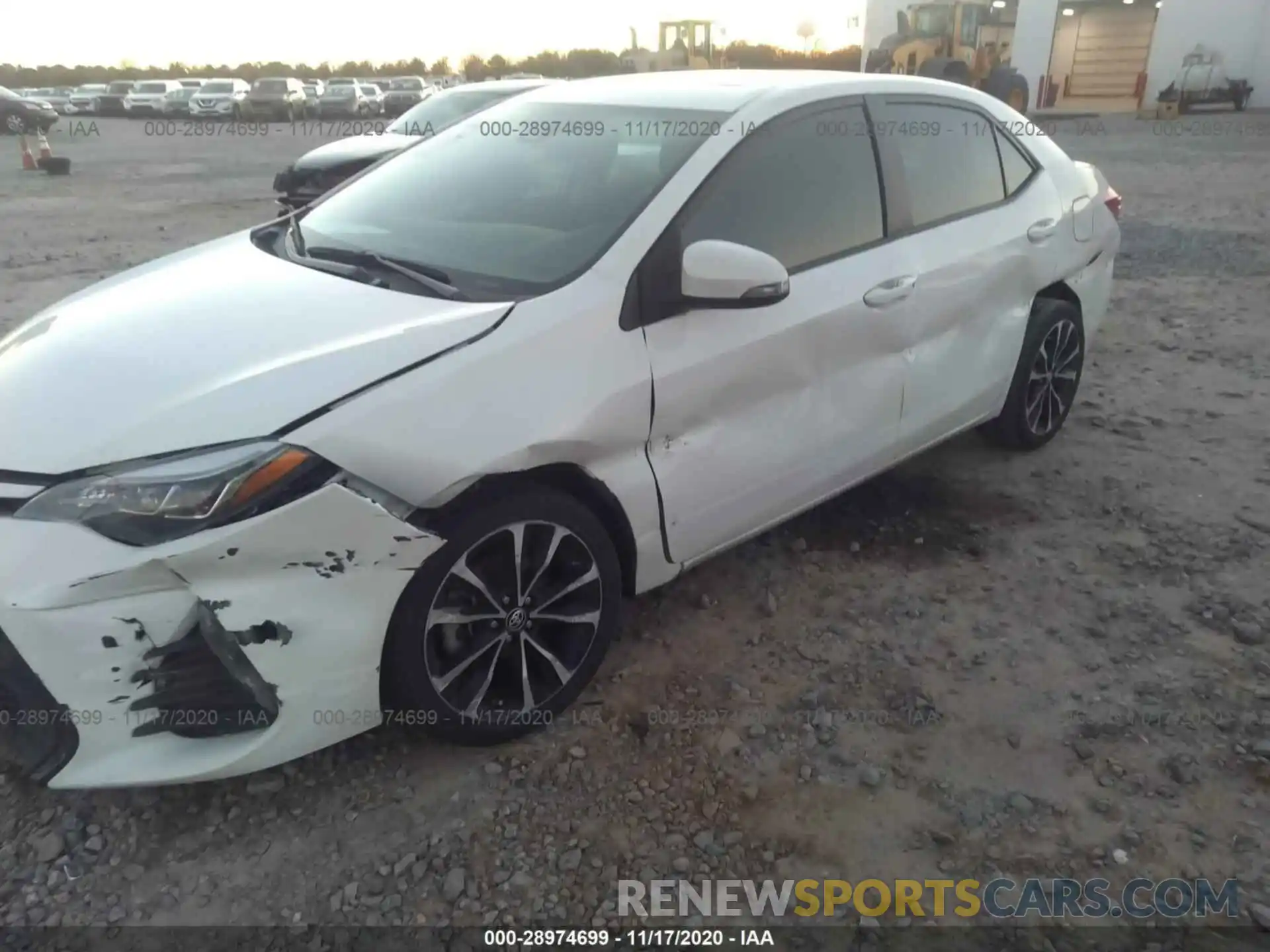 6 Photograph of a damaged car 2T1BURHE5KC224066 TOYOTA COROLLA 2019