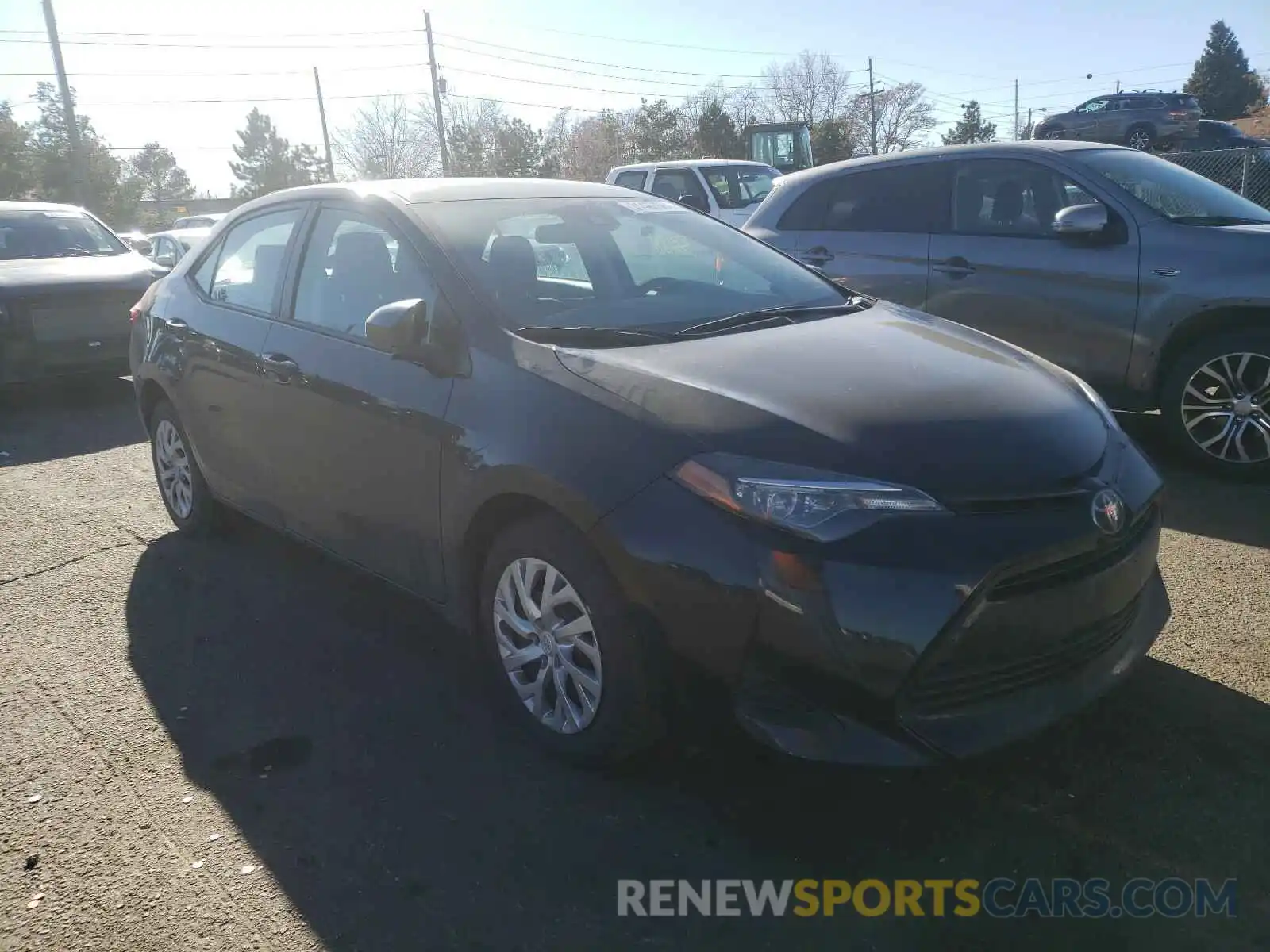 1 Photograph of a damaged car 2T1BURHE5KC224424 TOYOTA COROLLA 2019