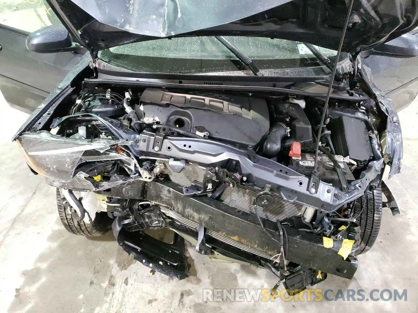 7 Photograph of a damaged car 2T1BURHE5KC225685 TOYOTA COROLLA 2019