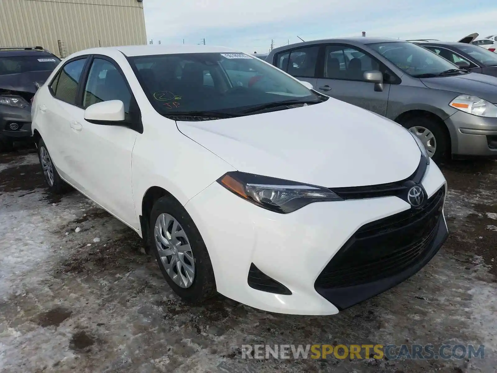 1 Photograph of a damaged car 2T1BURHE5KC227226 TOYOTA COROLLA 2019