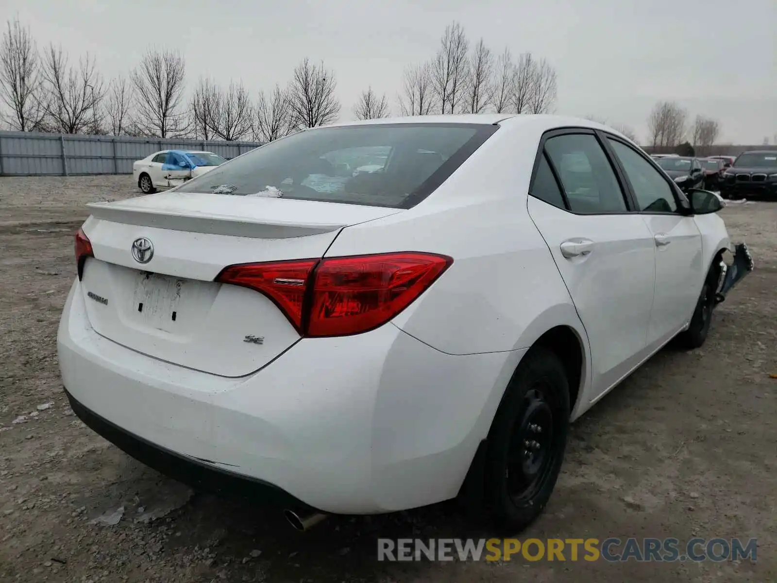 4 Фотография поврежденного автомобиля 2T1BURHE5KC229140 TOYOTA COROLLA 2019