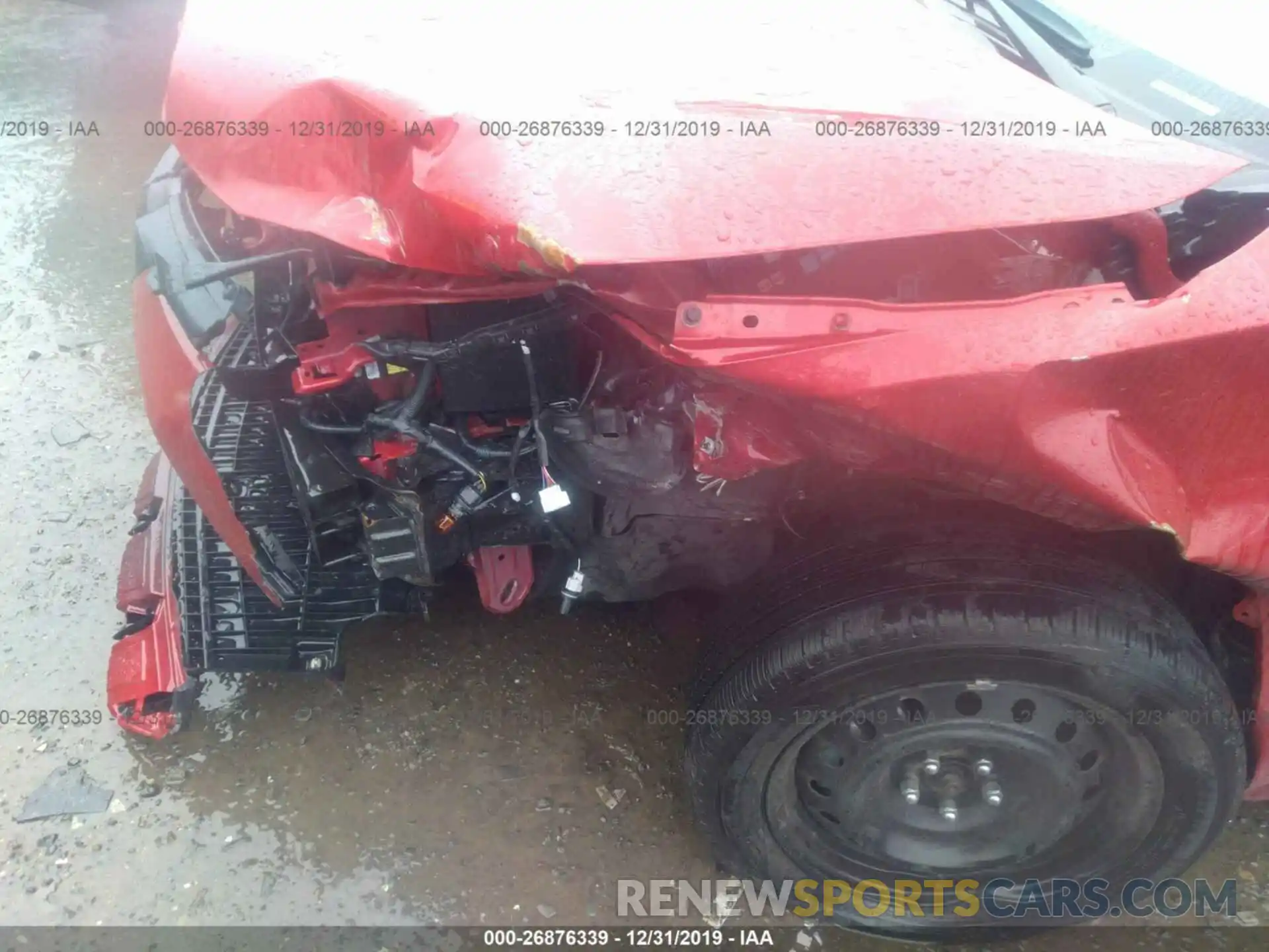 6 Photograph of a damaged car 2T1BURHE5KC232636 TOYOTA COROLLA 2019